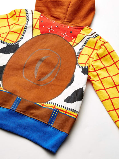 Disney Boys' Toddler Sheriff Woody Toy Story Costume Hoodie