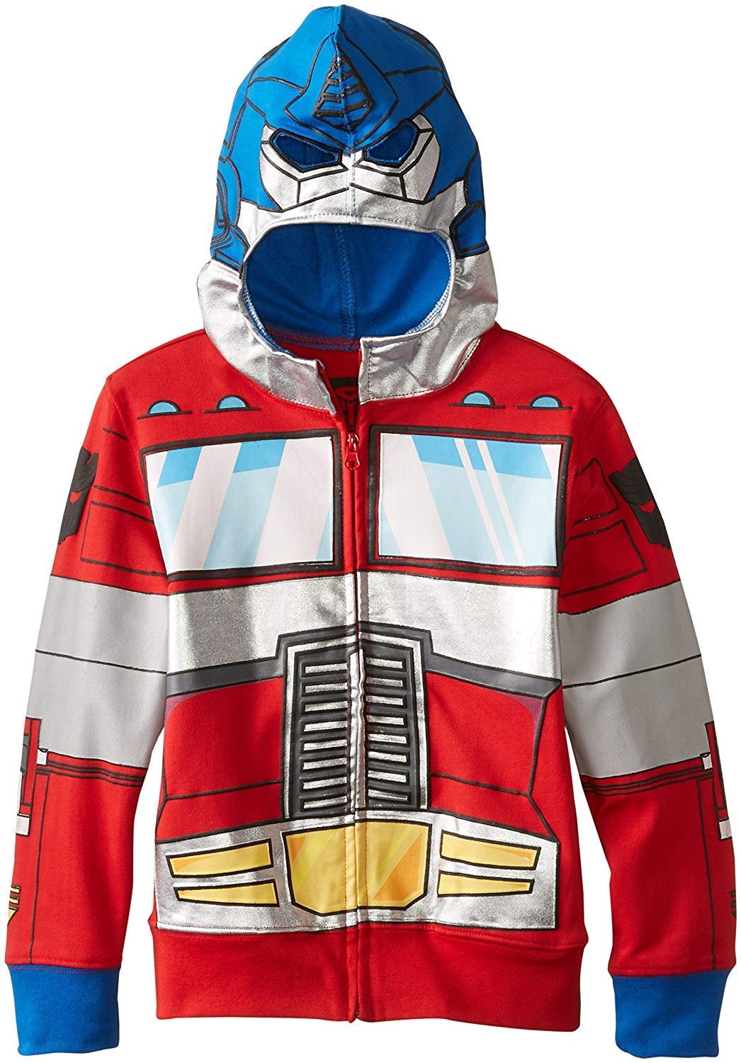 Transformers Boys' Optimus Prime Character Hoodie