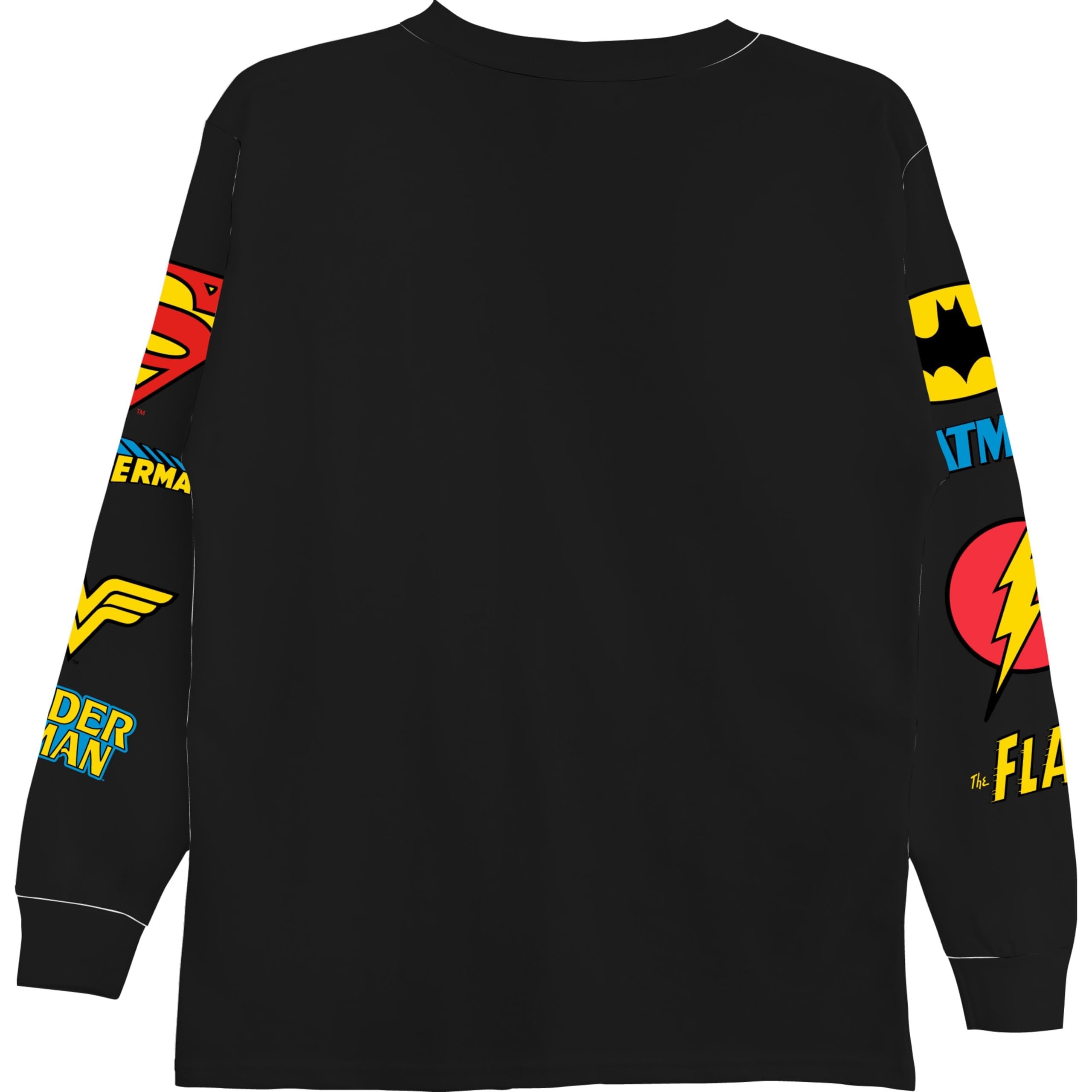 DC Comics Boys Superman Super Hero Long Sleeve T-Shirt, Looney Tunes for Little and Big Boys Sizes 4-20