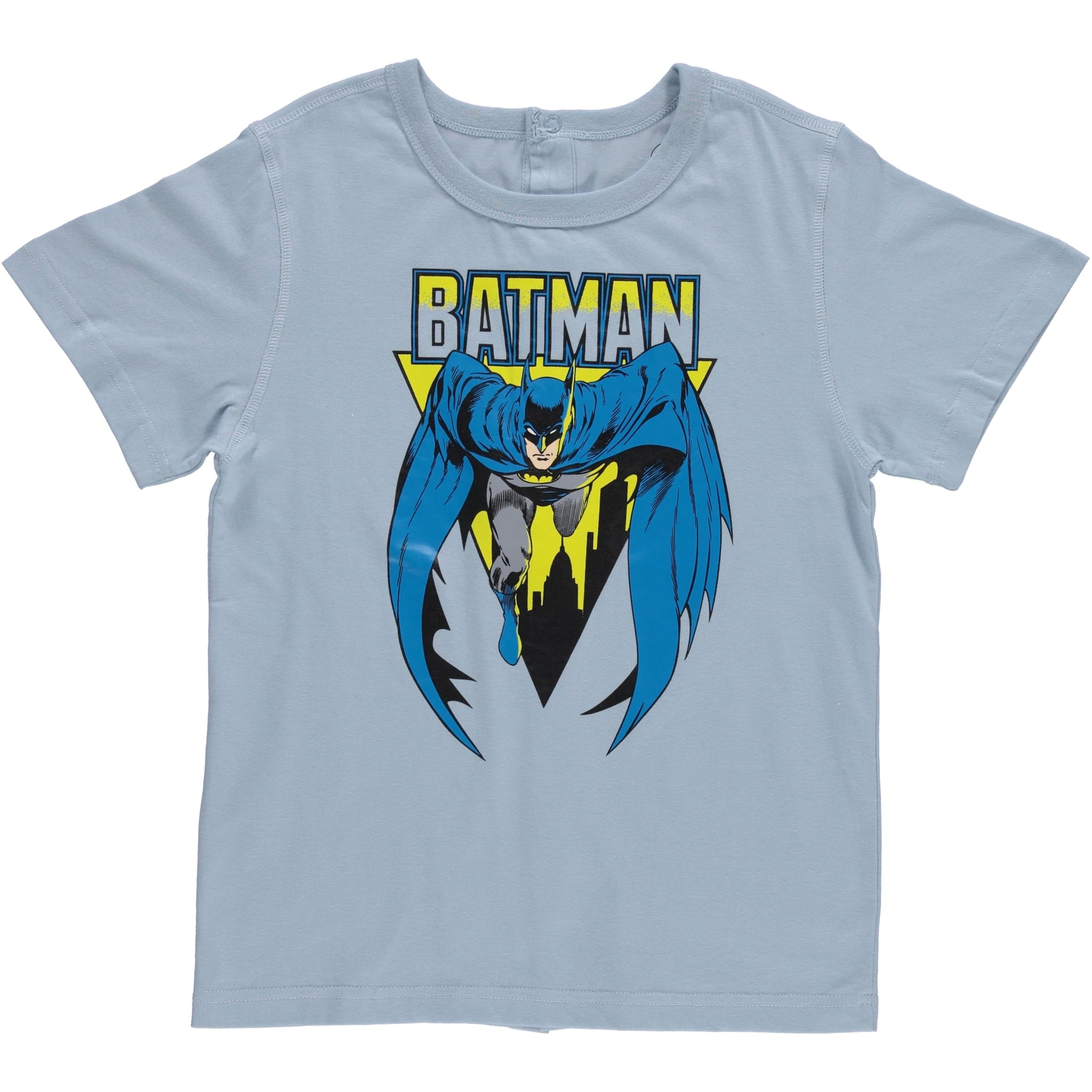 BATMAN Boys Adaptive T-Shirt & Cargo Sweatpants Set, Super Heros Clothing Little and Big Boys Sizes