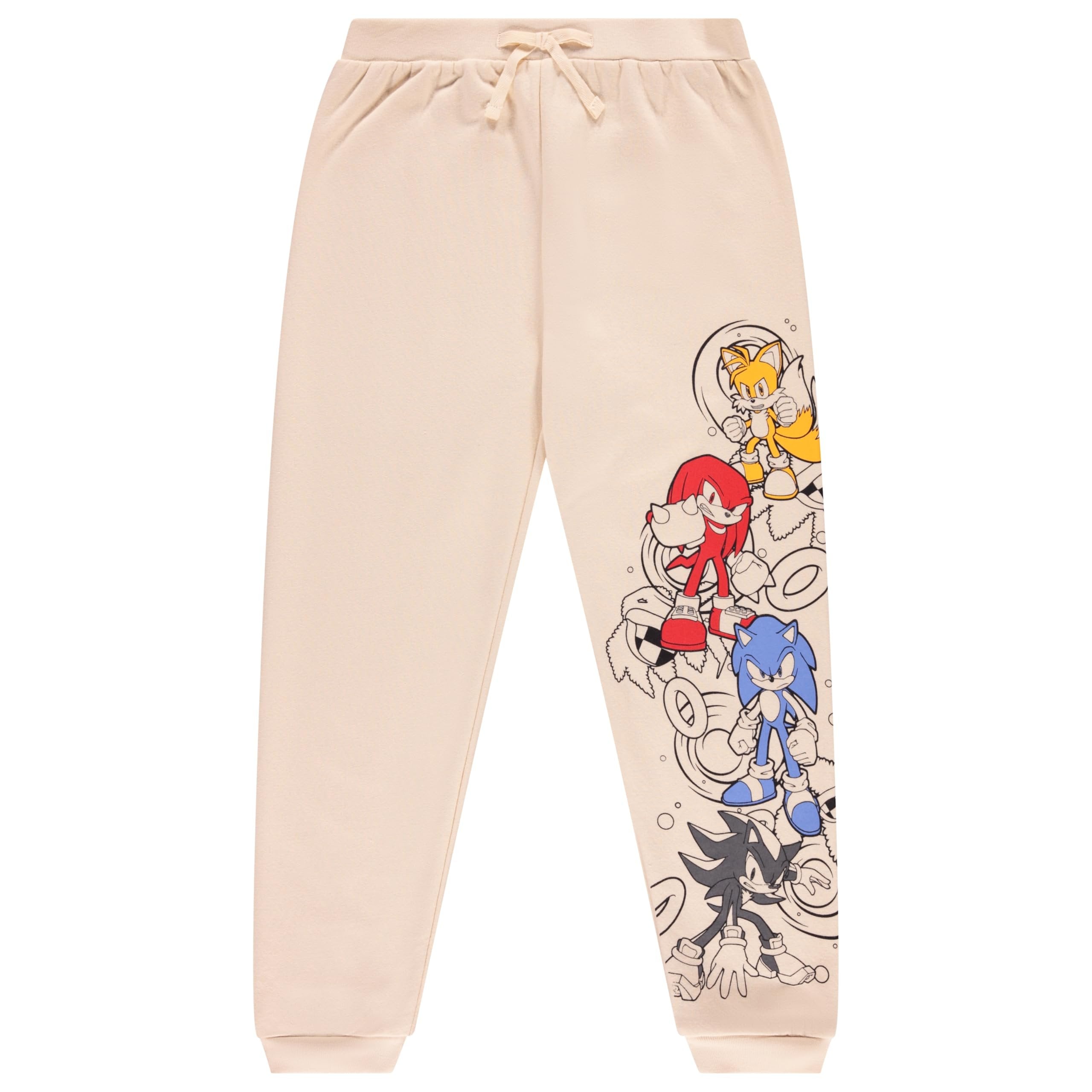 Sonic The Hedgehog Boys Graphic Hoodie and Jogger Pants 2-Piece Outfit Set- Sizes 4-20