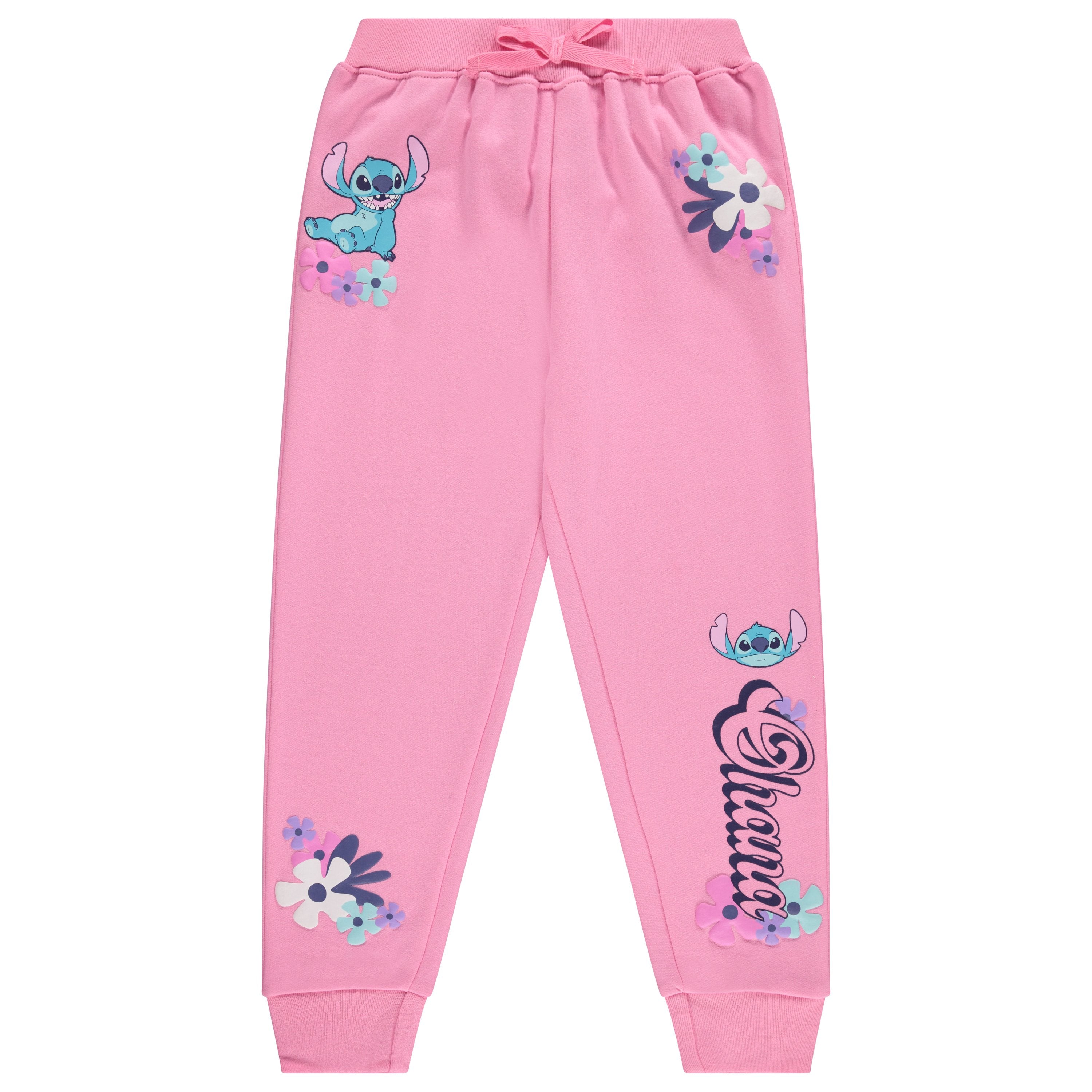 Disney Lilo & Stitch Clothing Set, Sweatshirt Hoodie and Jogger, 2-Piece Outfit Set - Girls Sizes 4-16 Mint