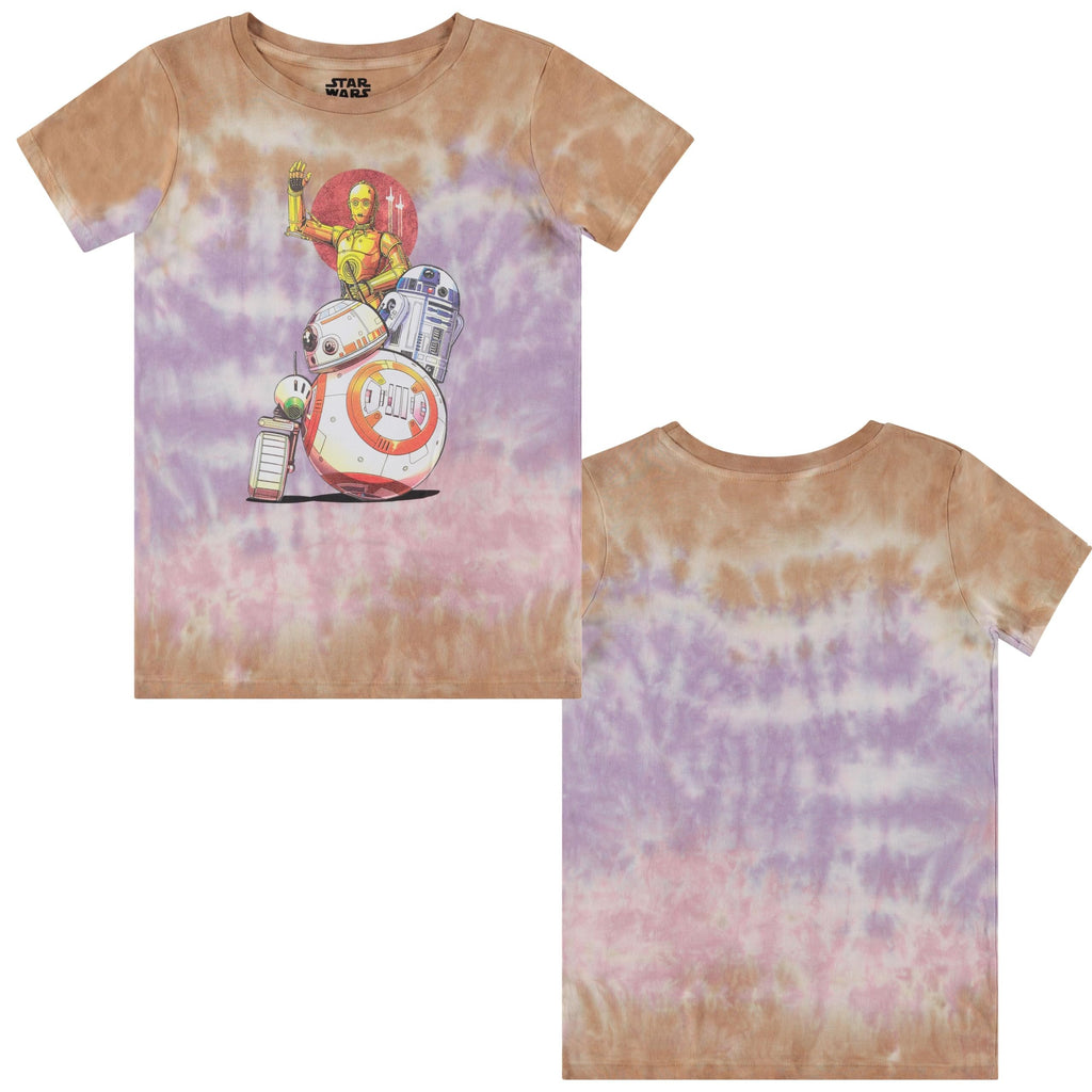 Star Wars Girls' T-Shirt (Large-12/14, Star Wars Logo)