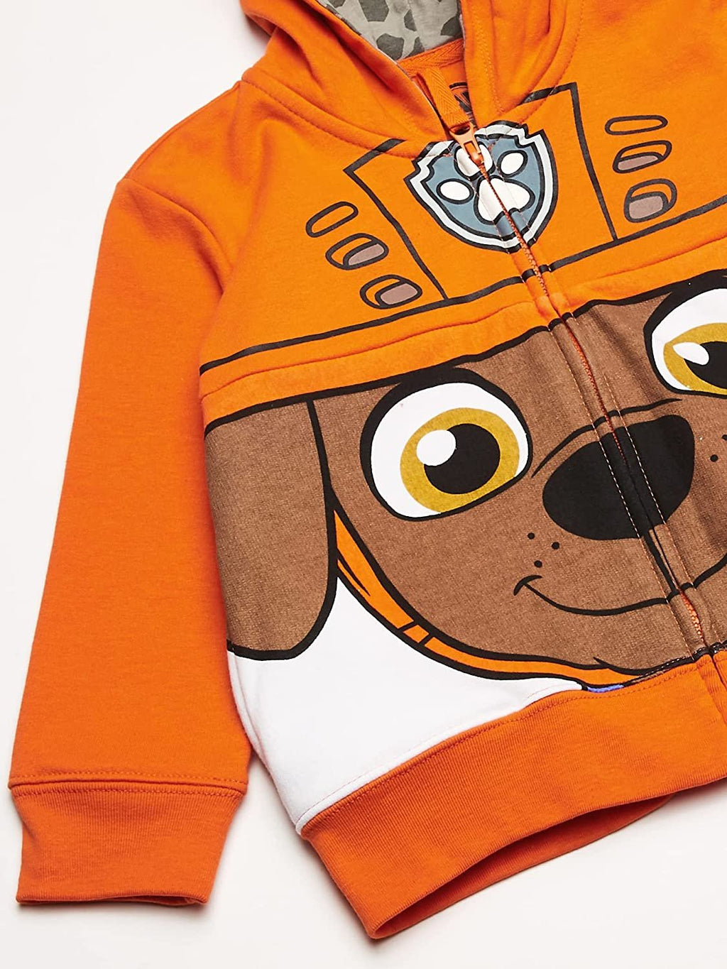 Paw Patrol Boys' Toddler Character Big Face Zip-up Hoodies