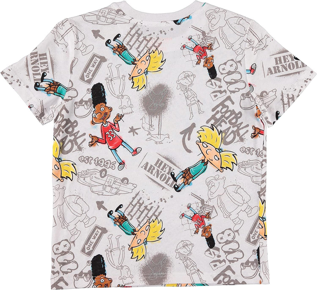 Nickelodeon Rugrats, Hey Arnold, All That Boys Short Sleeve T-Shirt and Shorts Clothing Set