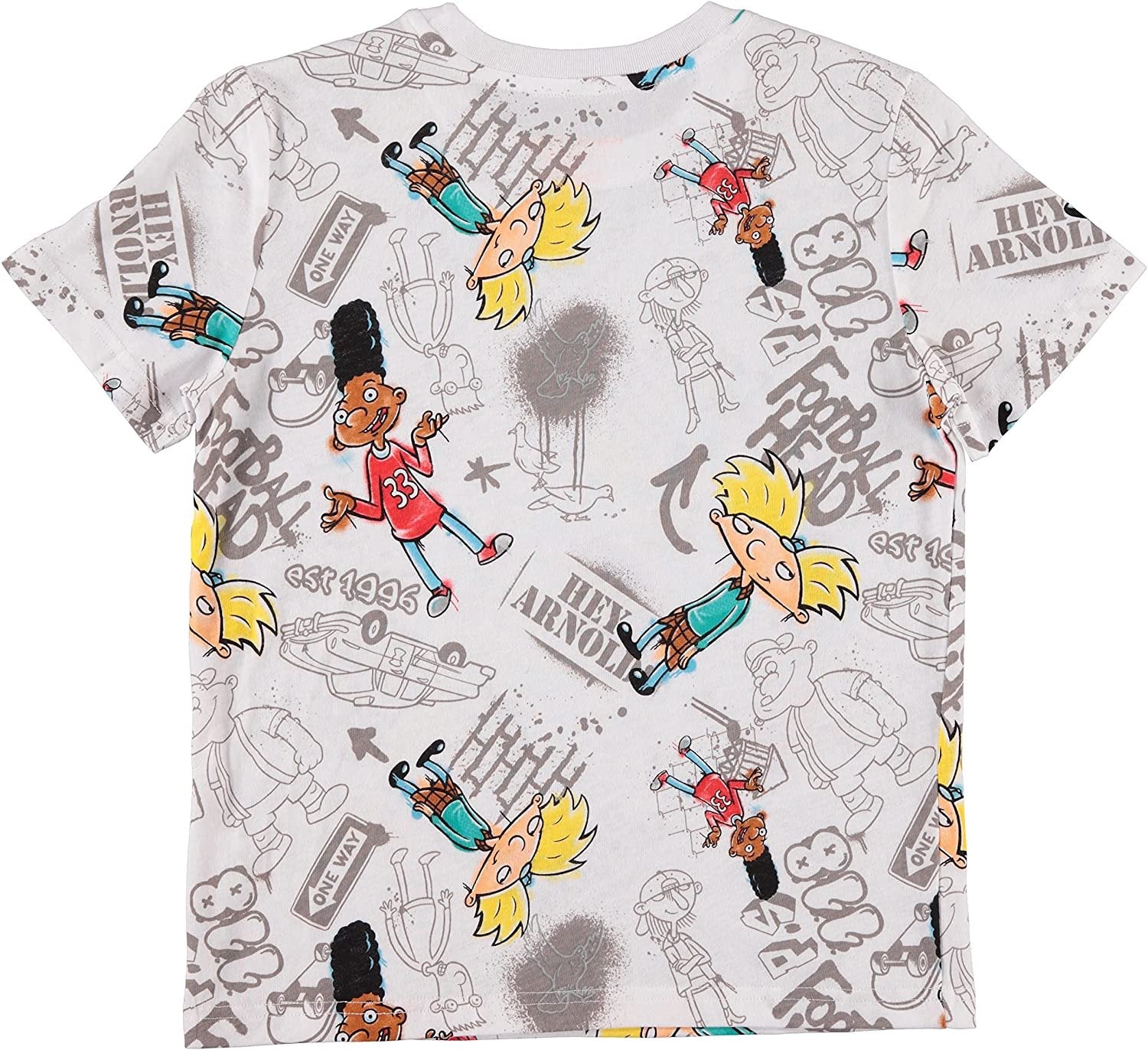 Nickelodeon Rugrats, Hey Arnold, All That Boys Short Sleeve T-Shirt and Shorts Clothing Set