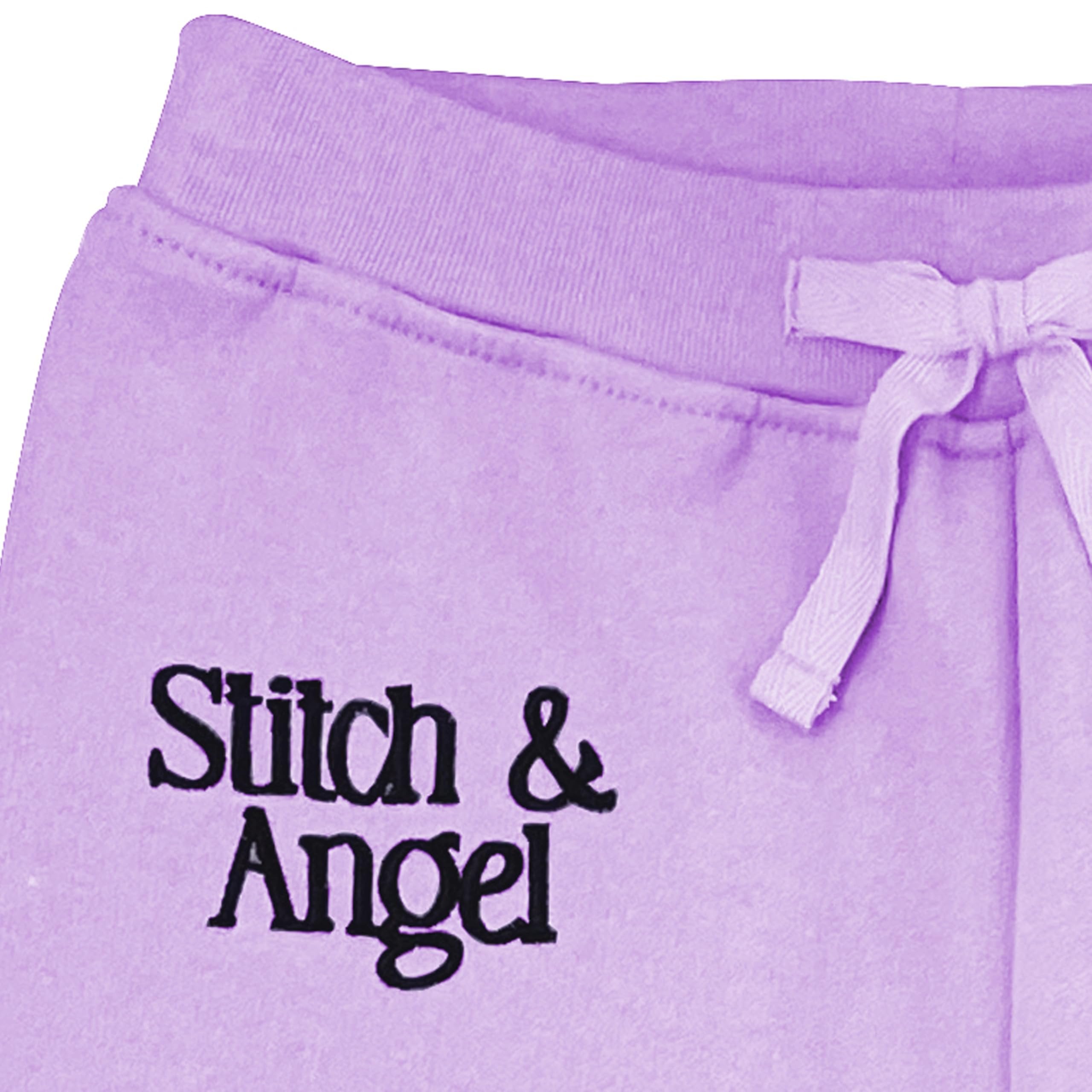 Disney Girls Lilo & Stitch Clothing Set - Stitch Sweatshirt Hoodie and Jogger - 2-Piece Outfit Set - Sizes 4-16