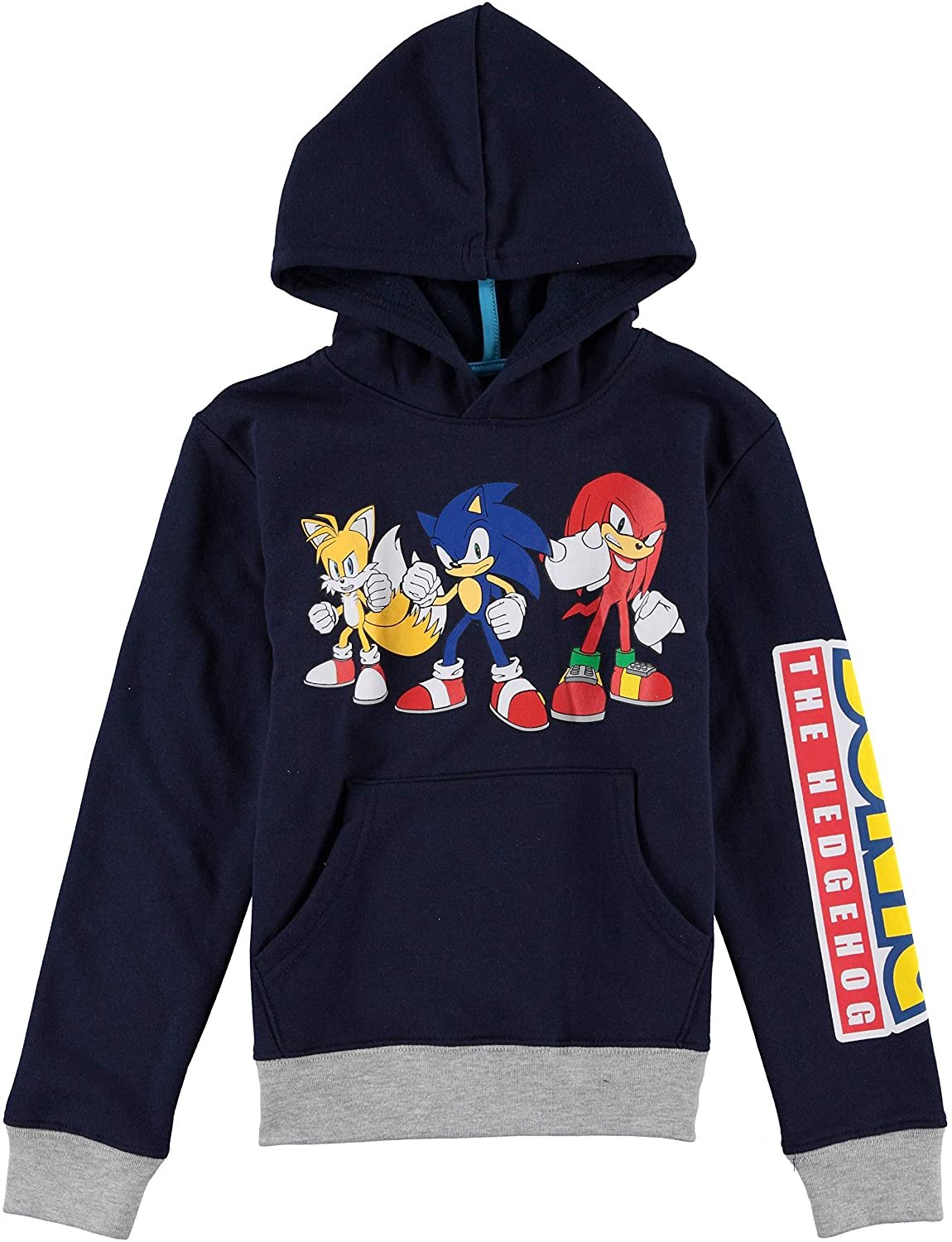 FREEZE Sonic The Hedgehog Boys Graphic Hoodie, Top and Jogger Pants 3-Piece Outfit Set