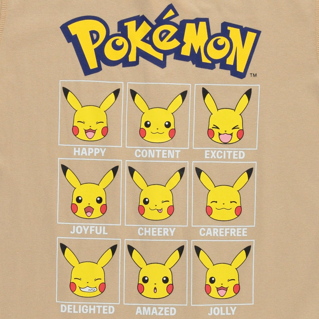 Pokemon Boys Pikachu Adaptive T-Shirt & Cargo Sweatpants Set, Clothing Little and Big Boys Sizes