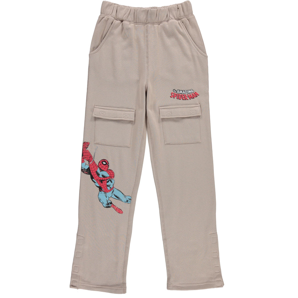 Marvel Boys Comic Avengers Adaptive T-Shirt & Cargo Sweatpants Set, Super Heros Clothing Little and Big Boys Sizes