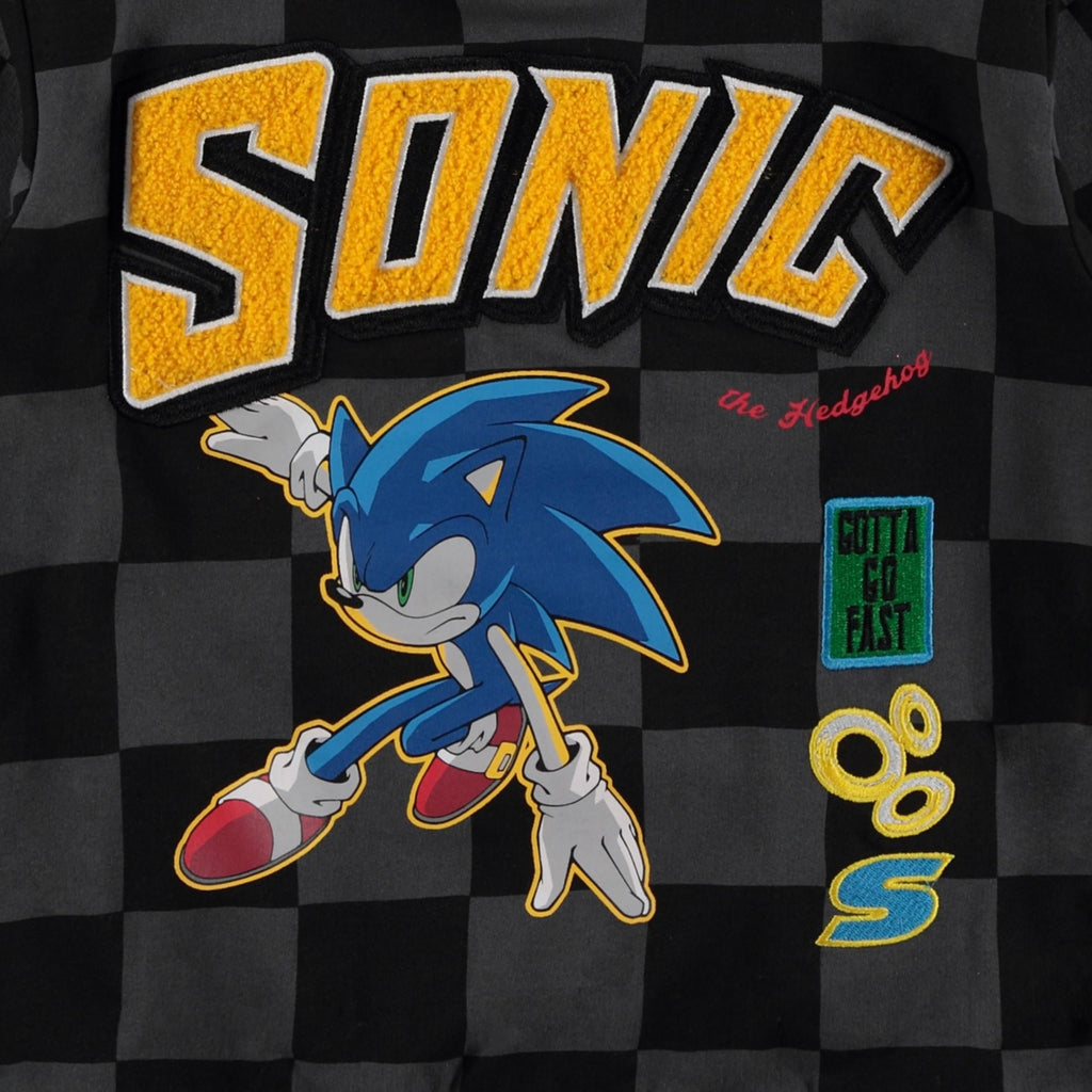 Boys Sonic The Hedgehog Pullover Hoodie- Sonic, Tails, Shadow and Knuckles Sizes 4-7