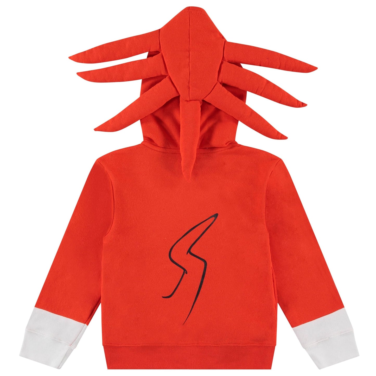 Boys Sonic The Hedgehog Shadow,Tails and Knuckles Cosplay Zip Up Fleece Hoodie-Boys 4-20