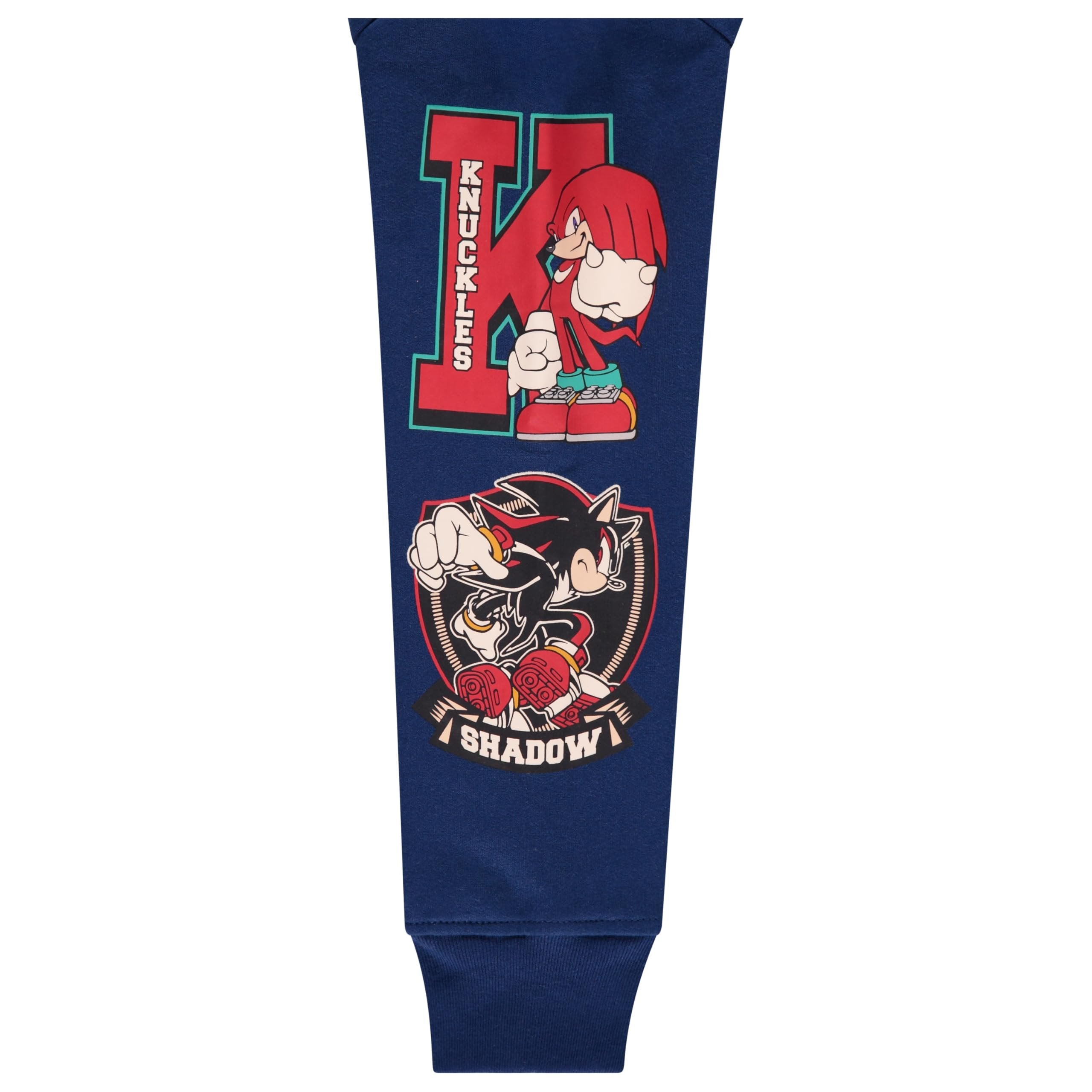 Sonic The Hedgehog Boys Graphic Hoodie and Jogger Pants 2-Piece Outfit Set- Sizes 4-20