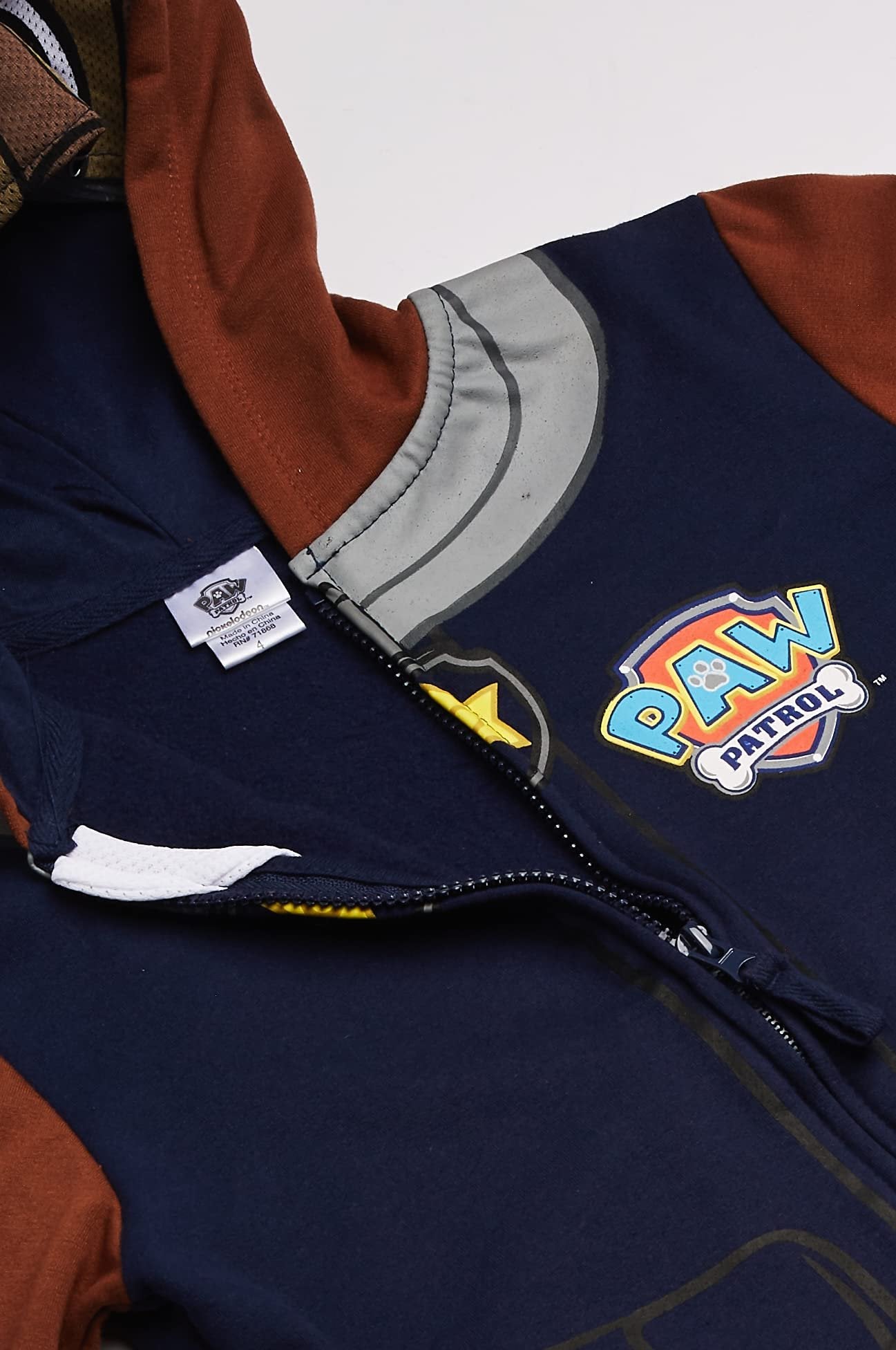 Nickelodeon Little Boys' Chase Costume Zip-up Hoodie