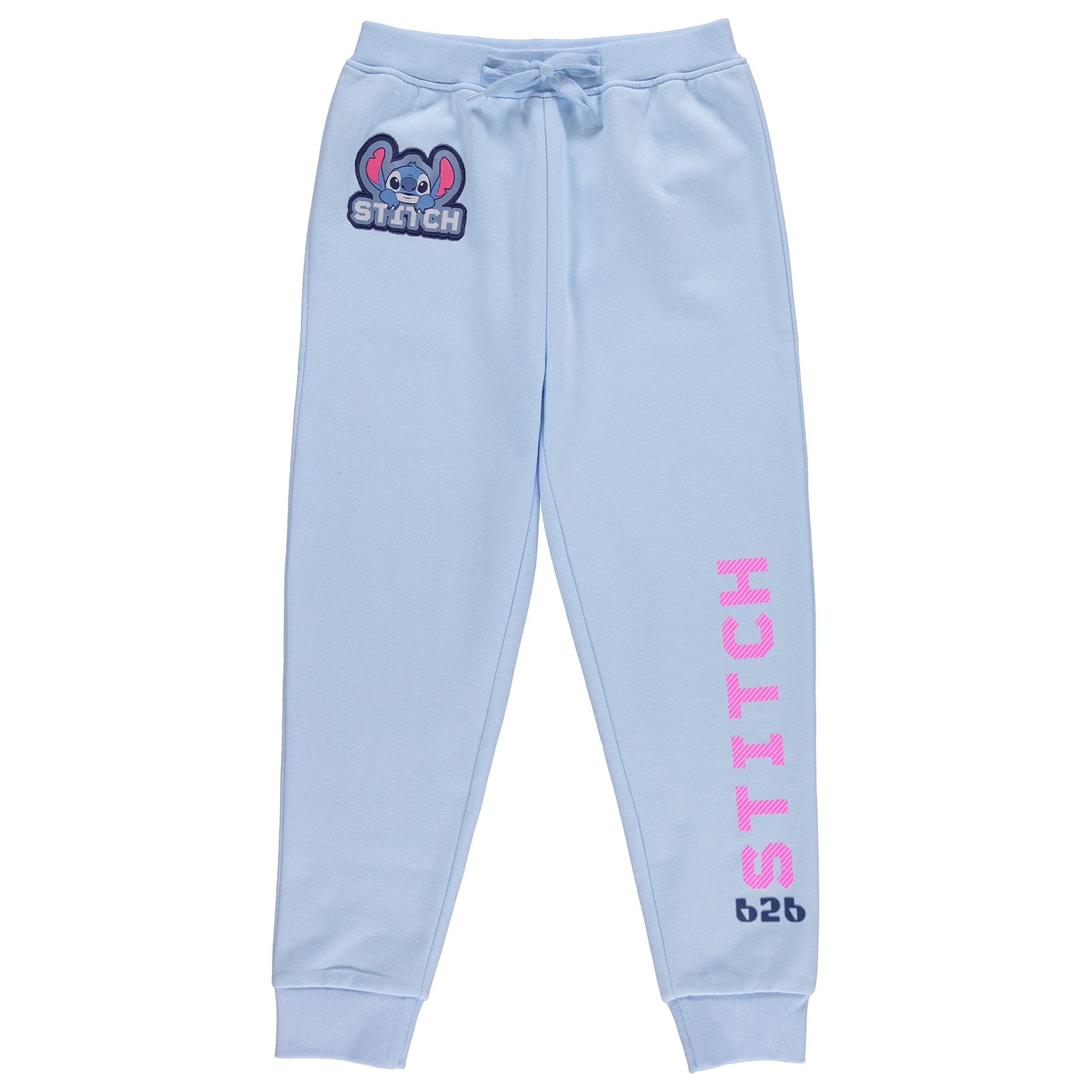 Disney Girls Lilo & Stitch Clothing Set - Stitch Sweatshirt Hoodie and Jogger - 2-Piece Outfit Set - Sizes 4-16