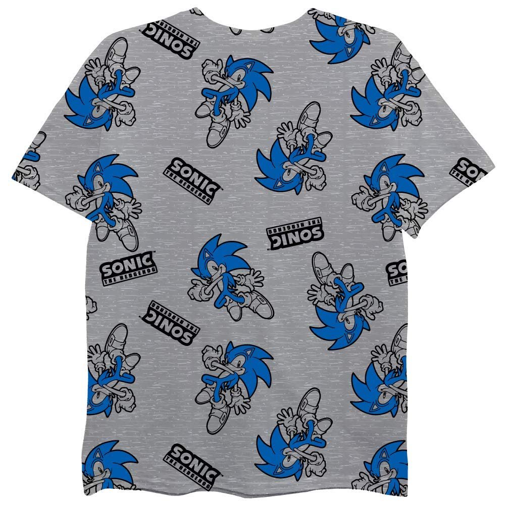 Boys Sonic The Hedgehog Short Sleeve Graphic T-Shirts- Sizes 4-20