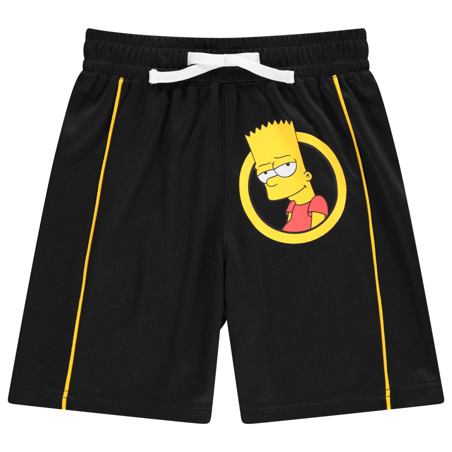 Boys Bart Simpson Baseball Jersey Shirt and Shorts Clothing Set- Little and Big Boys Sizes 4-20