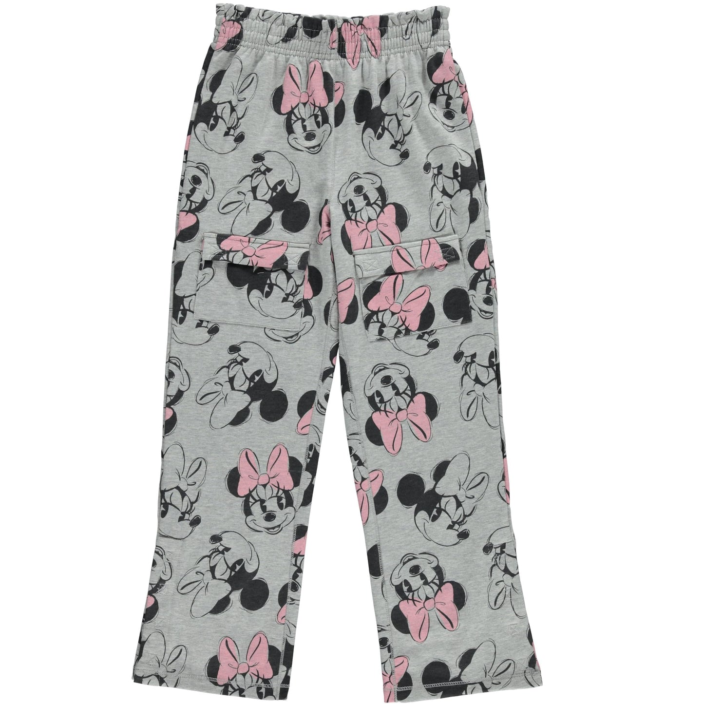 Disney Girls Minnie Mouse Adaptive T-Shirt & Jogger Set, Minnie Mouse Clothing Little and Big Girls Sizes
