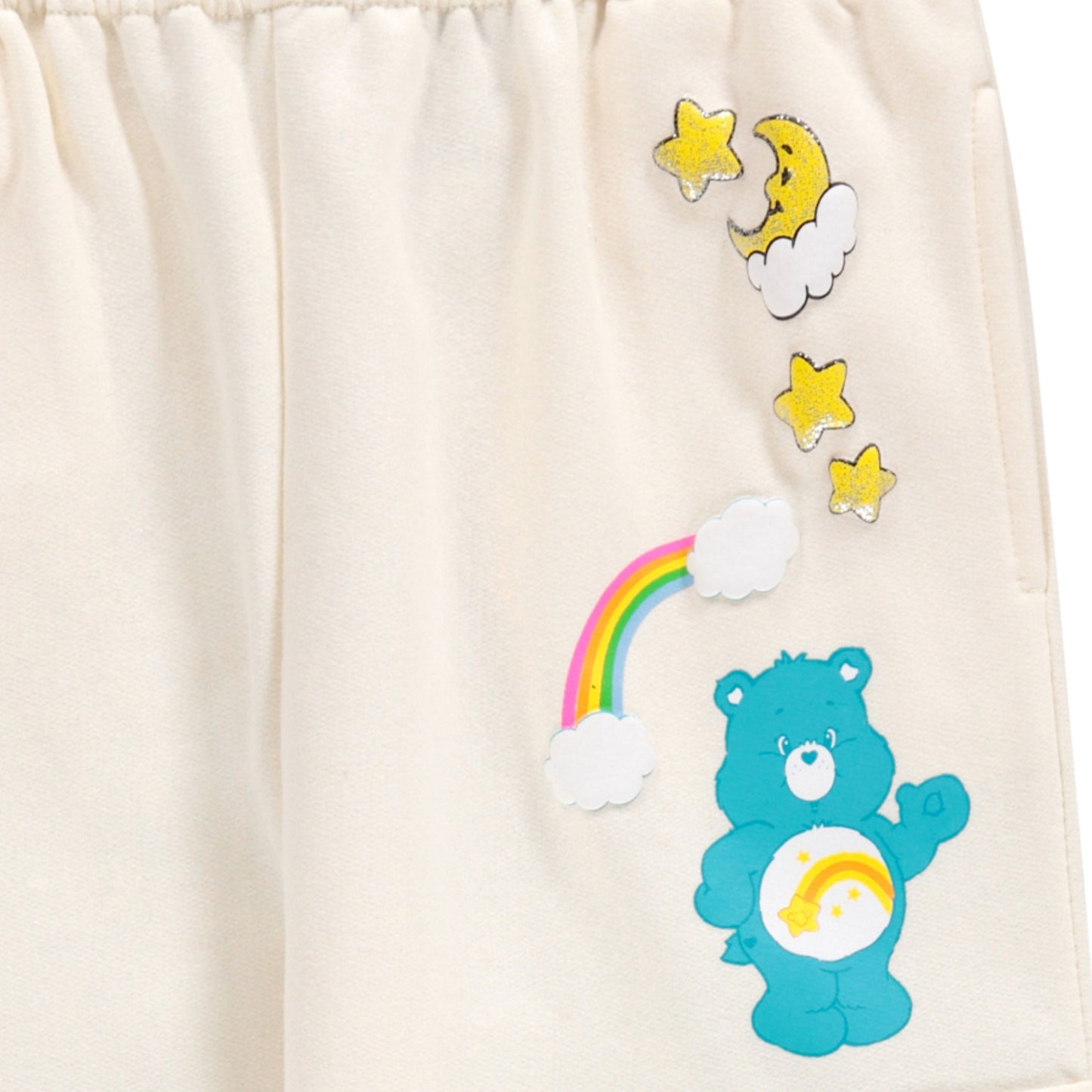 Care Bears Girls Cargo Sweatpants with Pockets Featuring Wish and Cheer Bear- Sizes 4-16