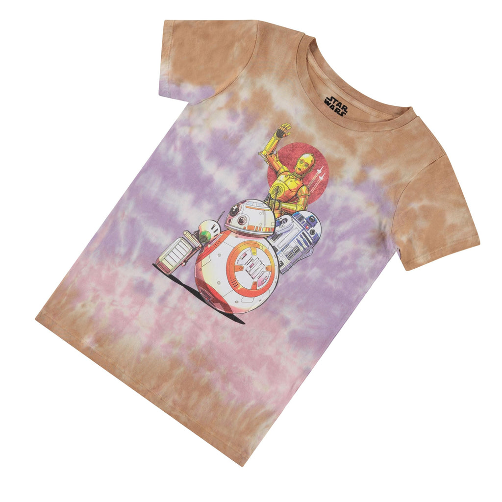 Star Wars Girls' T-Shirt (Large-12/14, Star Wars Logo)