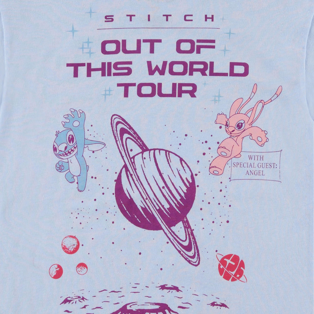 Disney Lilo and Stitch Girls Short Sleeve T-Shirt- Stitch Girls Tee Sizes 4-16