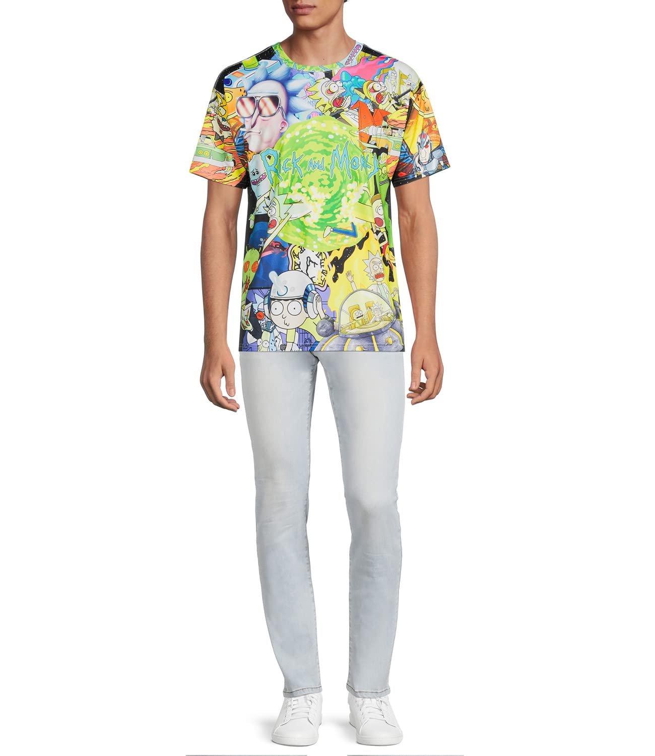 FREEZE Rick & Morty Mens Short Sleeve T-Shirt