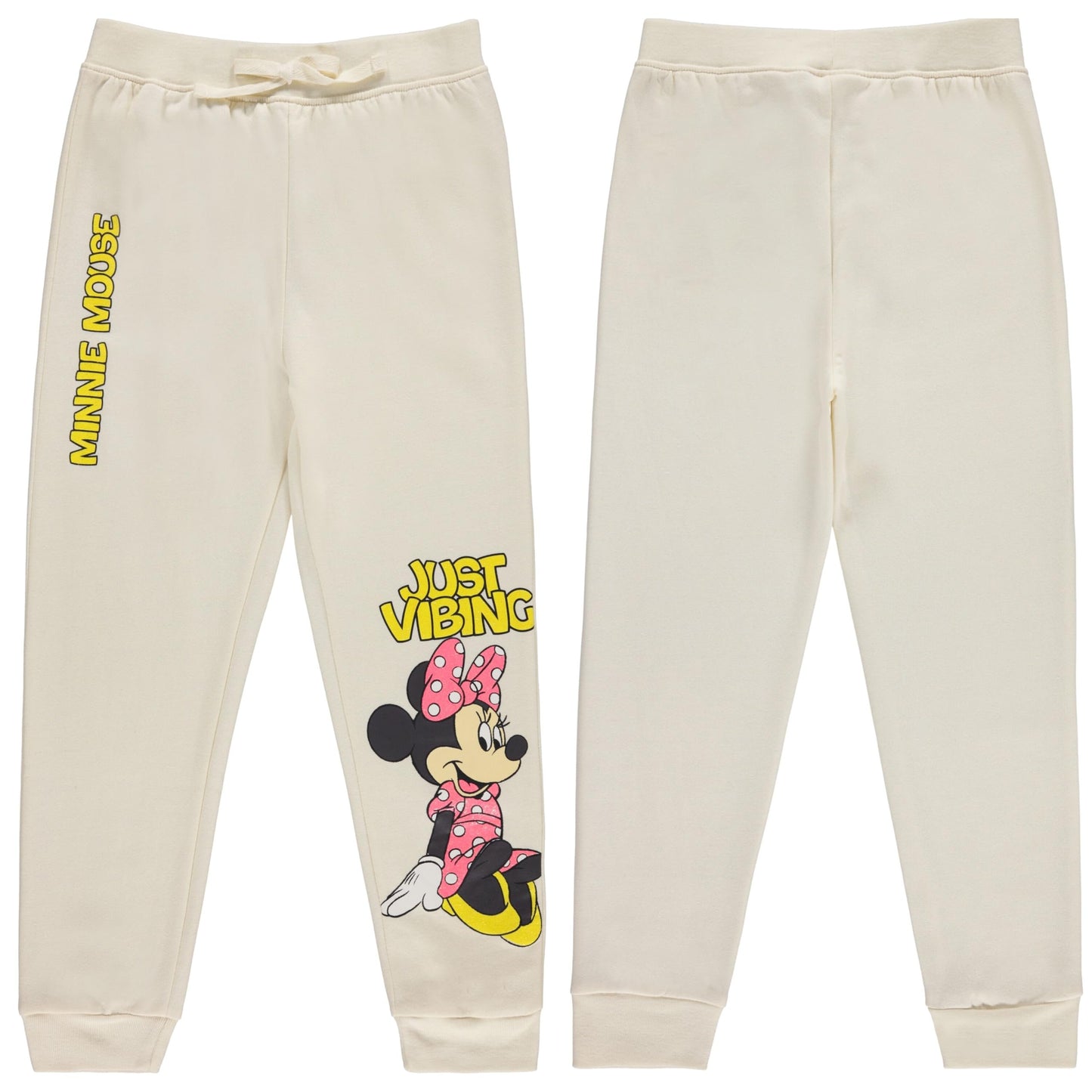 Disney Girls Lilo and Stitch Jogger Sweatpants with Minnie Mouse & Disney Princesses, Little and Big Girls Sizes 4-16