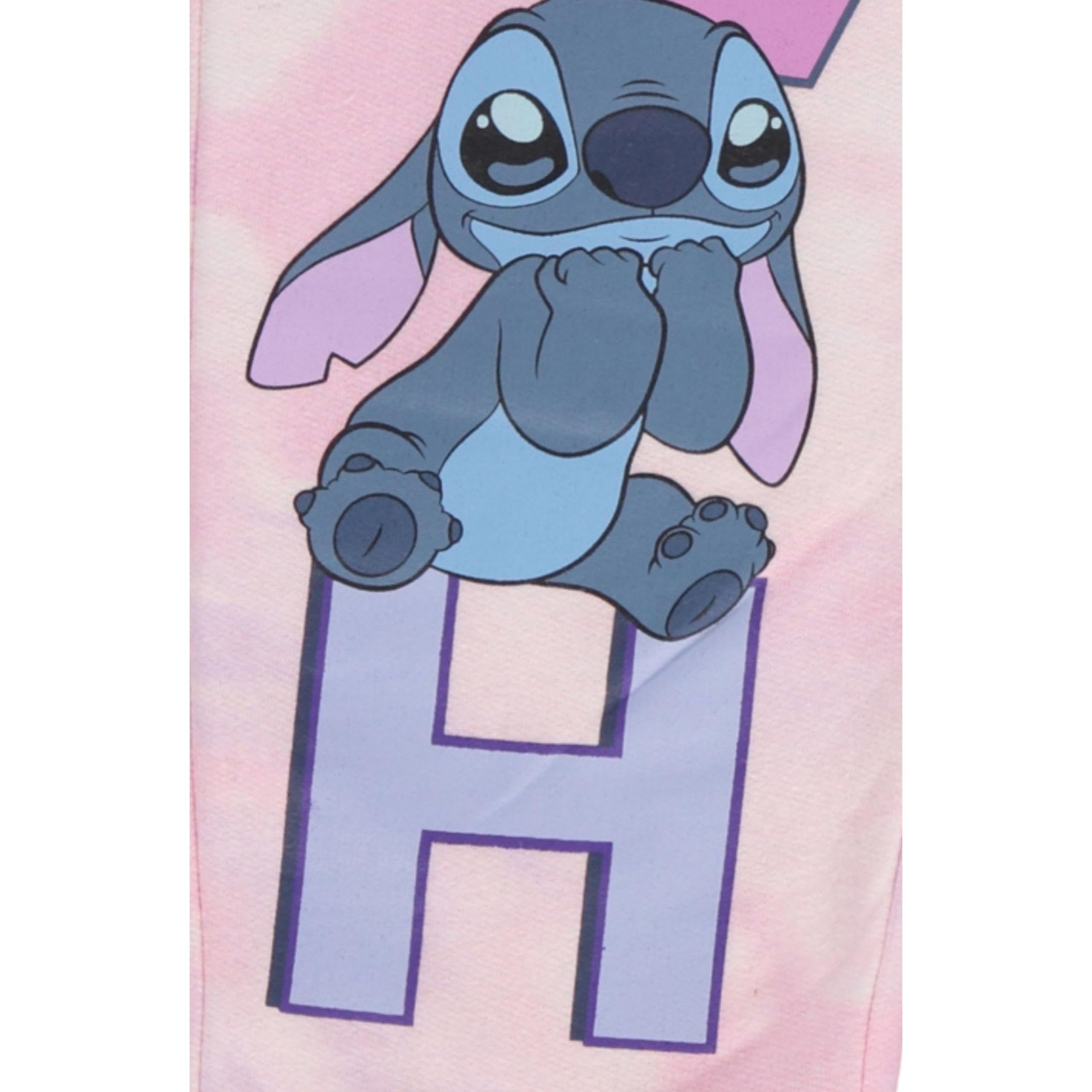 Disney Girls Lilo and Stitch Jogger Sweatpants with Minnie Mouse & Disney Princesses, Little and Big Girls Sizes 4-16