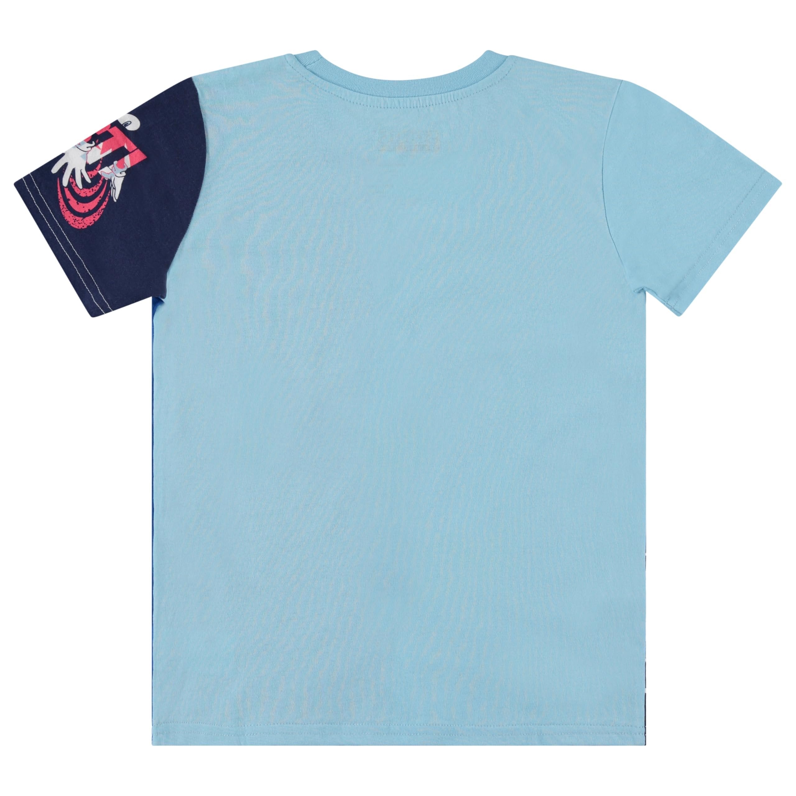 Boys Sonic the Hedgehog T-Shirt Sega Graphic Short Sleeve Crewneck Tee Little Big Boys