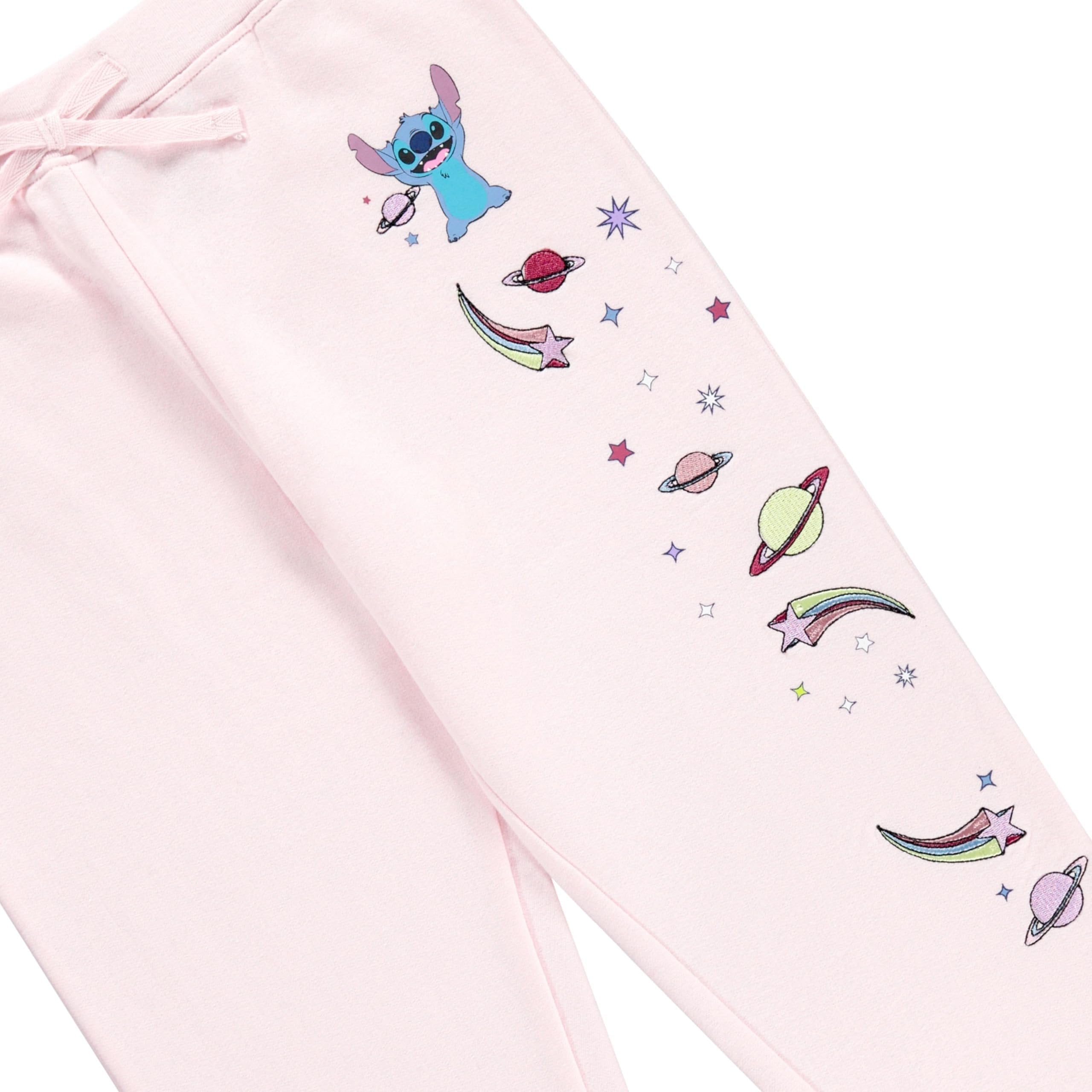 Disney Girls Lilo & Stitch Clothing Set - Stitch Sweatshirt Hoodie and Jogger - 2-Piece Outfit Set - Sizes 4-16