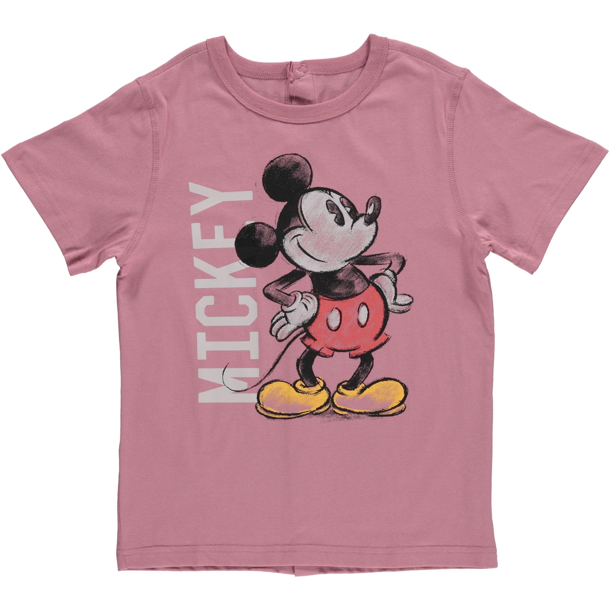 Boys Mickey Mouse Adaptive T-Shirt & Cargo Sweatpants Set, Classic Mickey Mouse Clothing Little and Big Boys Sizes