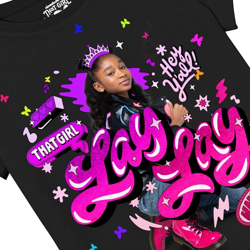 Nickelodeon Girl Lay Short Sleeve Hi-lo T-Shirt