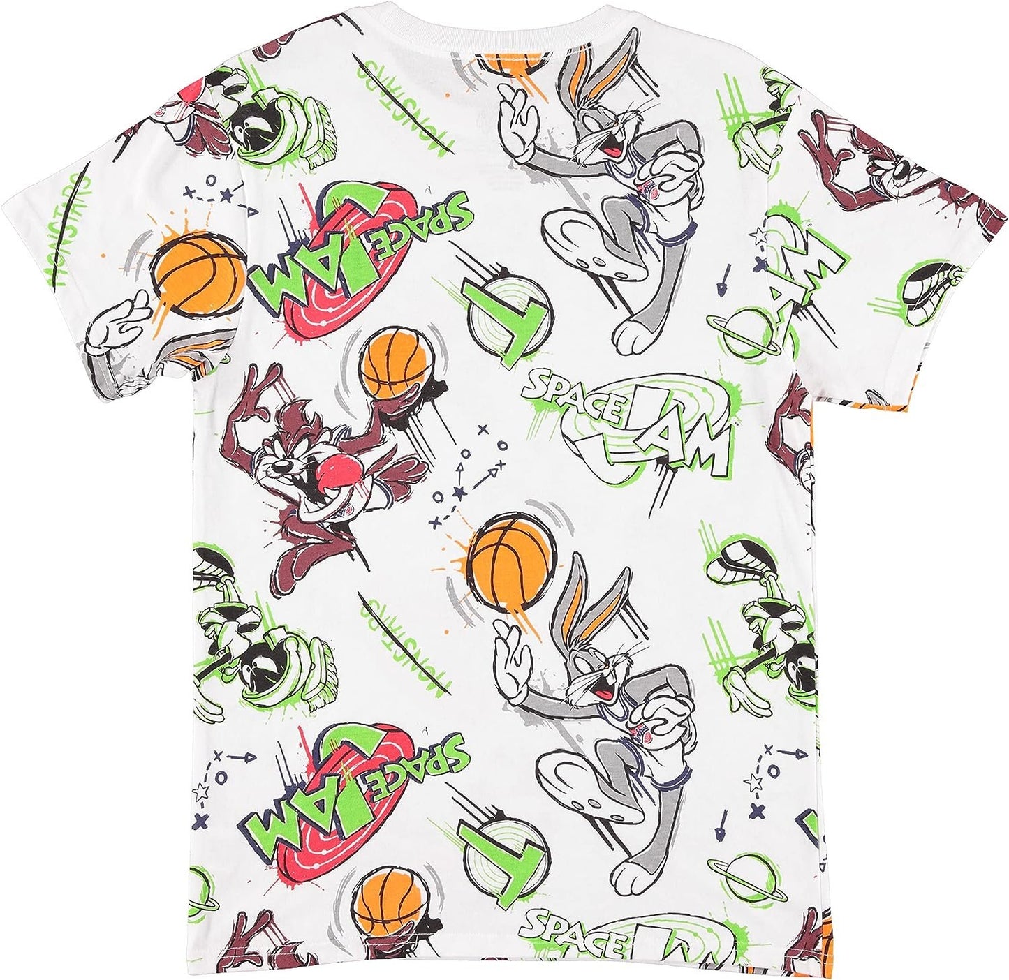 Men's Space Jam A New Legacy Short Sleeve T-Shirt- Looney Tunes Tune Squad Bugs Bunny T-Shirt