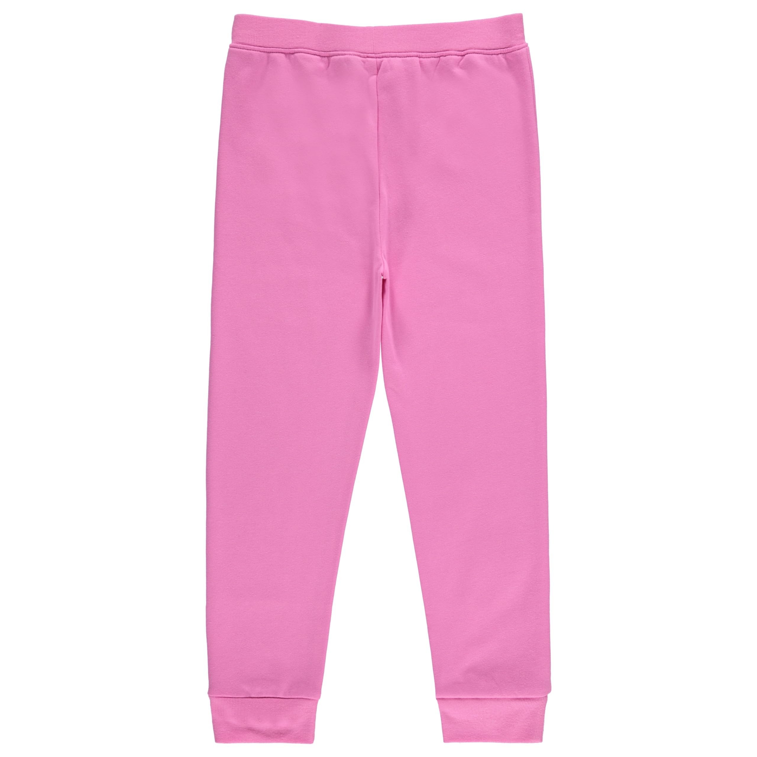 Disney Girls Lilo and Stitch Jogger Sweatpants with Minnie Mouse & Disney Princesses, Little and Big Girls Sizes 4-16