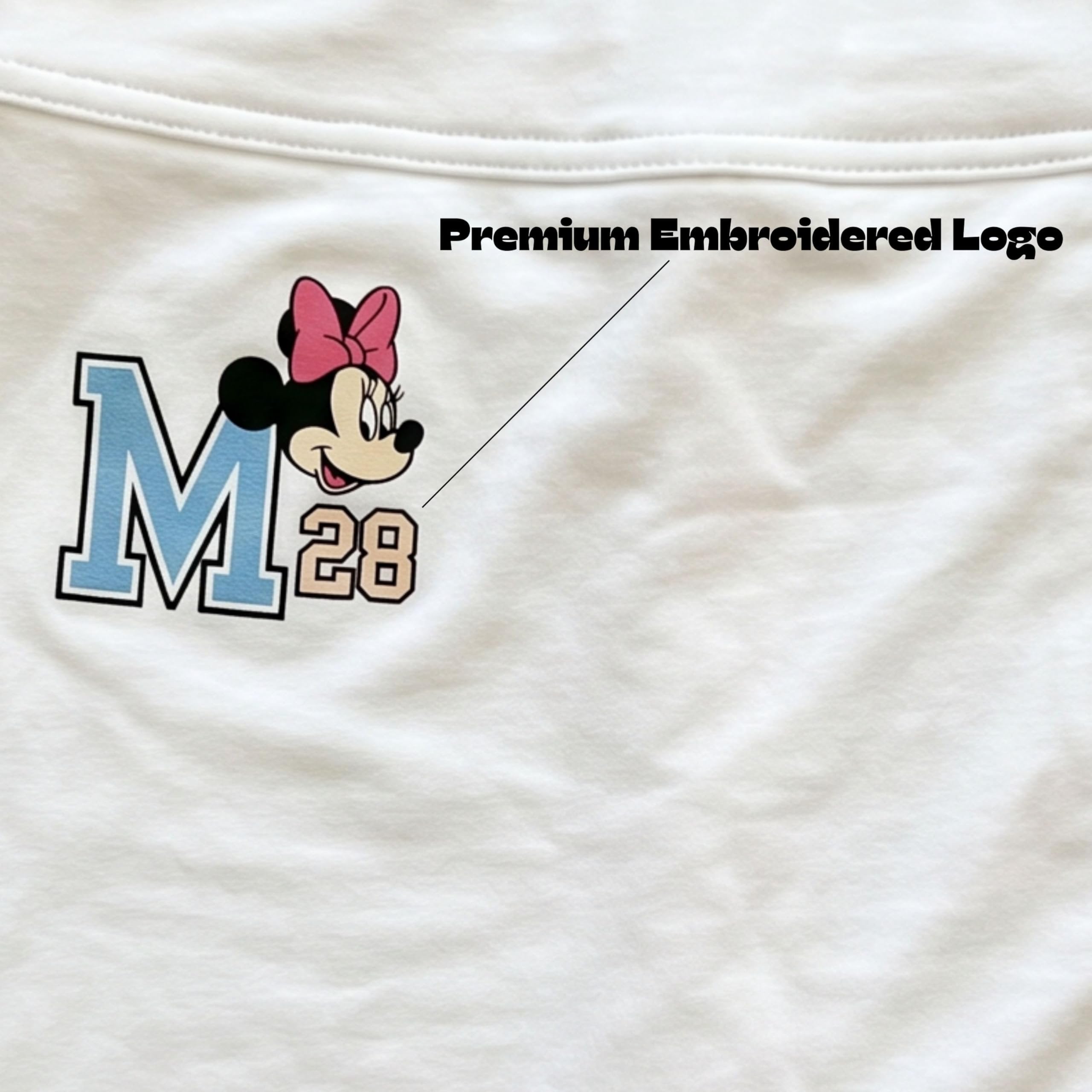 Disney Minnie Mouse Girls Polo Shirt and Skort Set, 2-Piece Outfit, Sizes 4-16