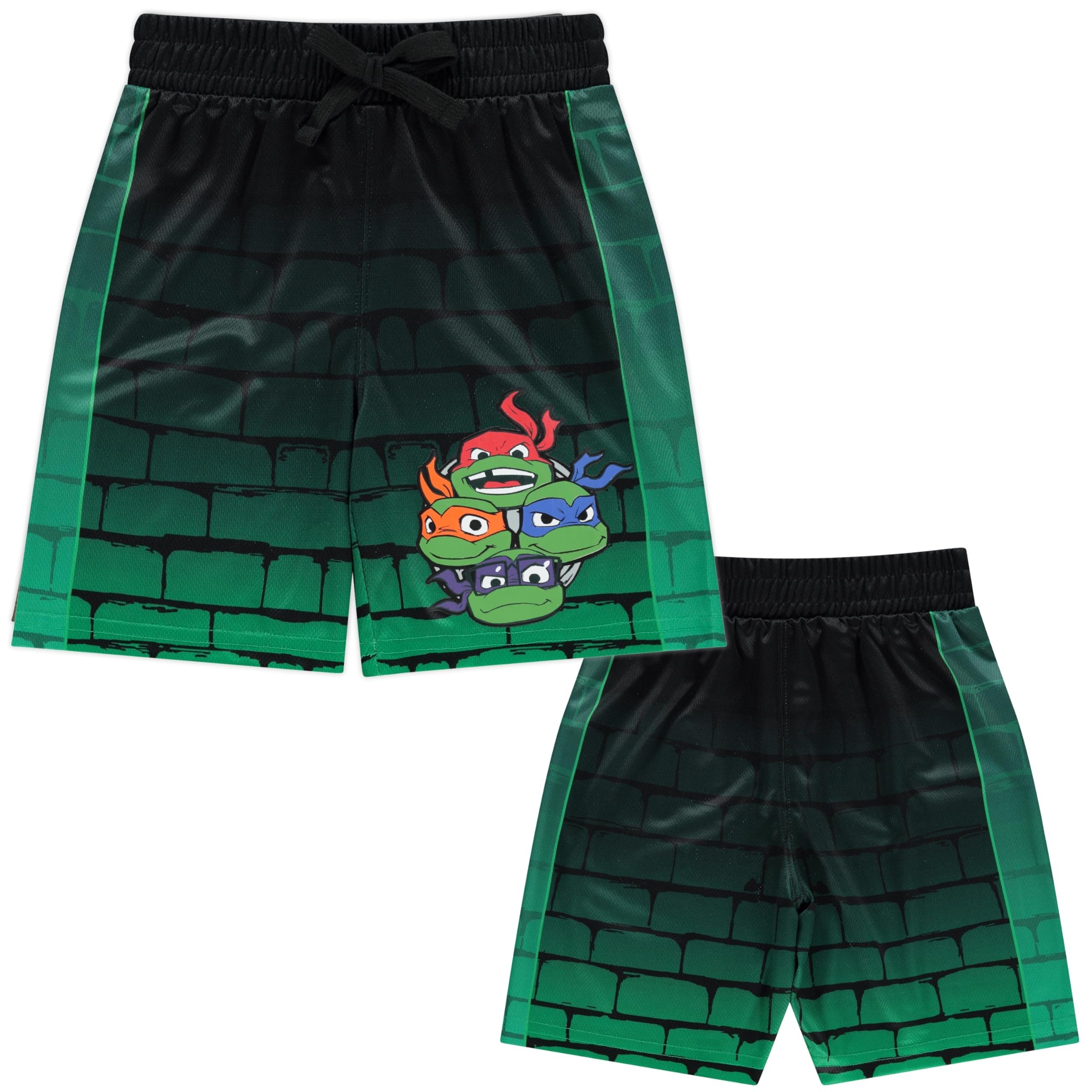 Teenage Mutant Ninja Turtles Boys Soccer Mesh Jersey Tee & Short 2PC Set