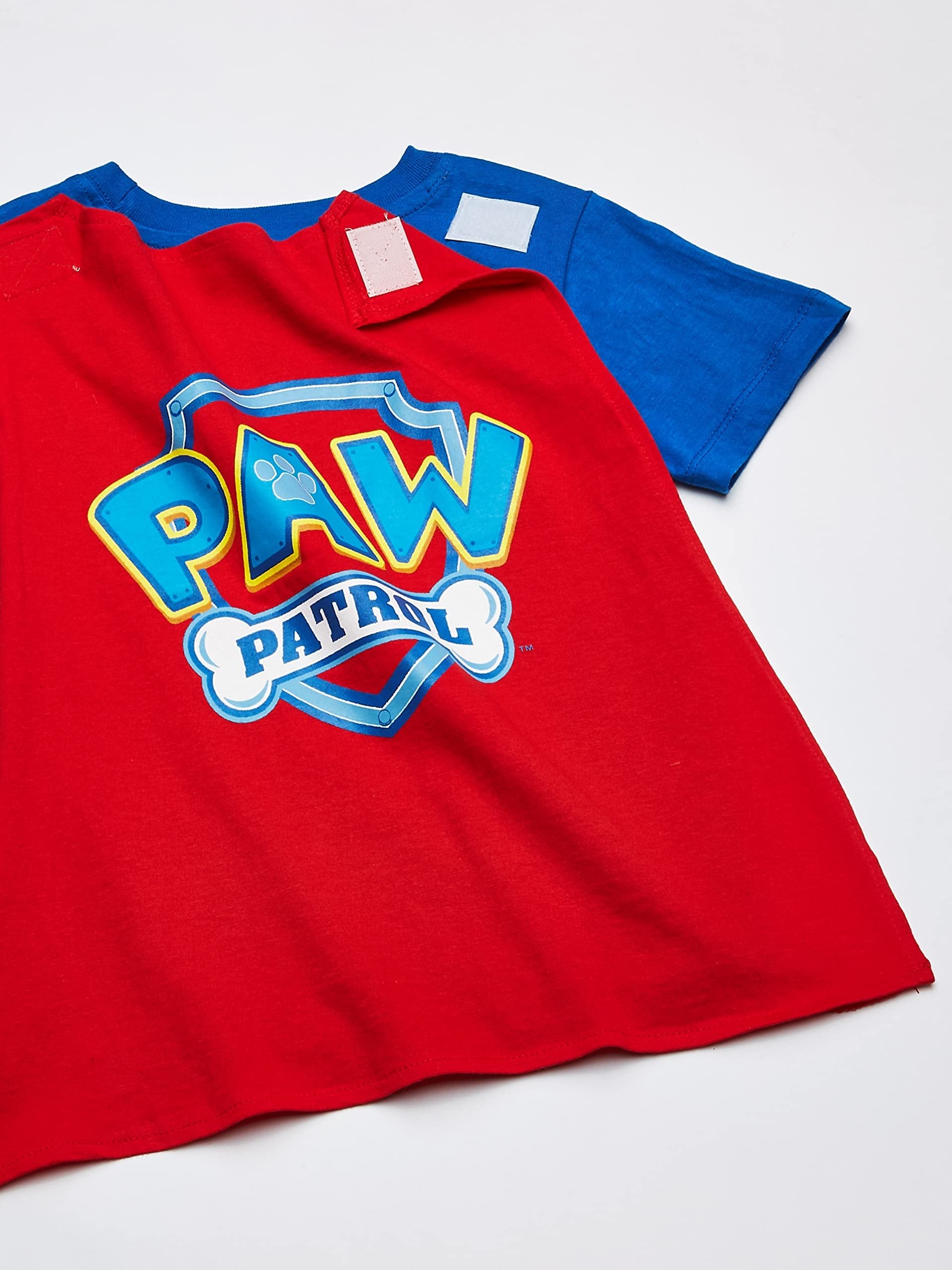 Nickelodeon Boys' Toddler Paw Patrol Small But Tough Cape T-Shirt