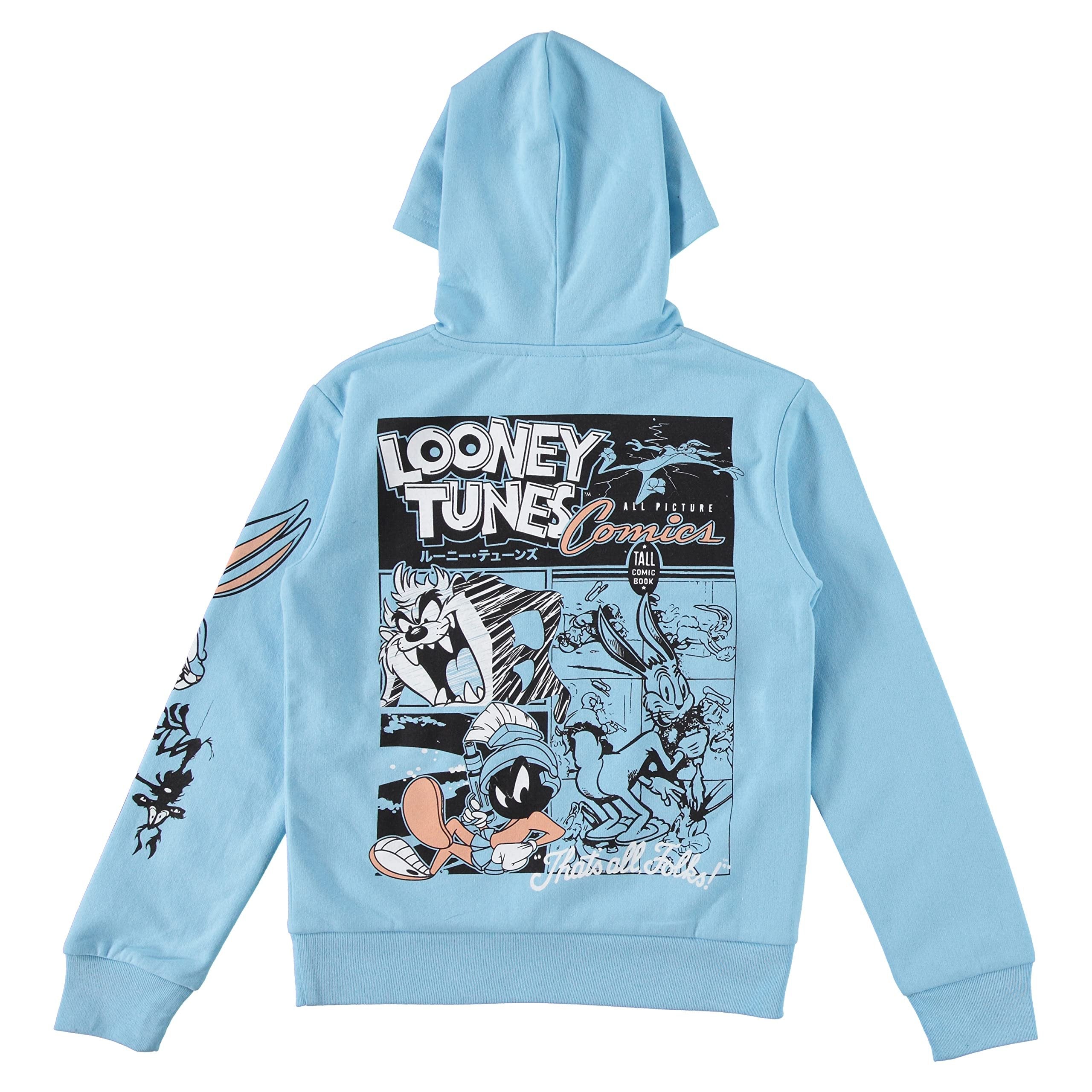 LOONEY TUNES Boys Hoodie and Jogger Pants 2-Piece Outfit Set- Boys Sizes 4-16