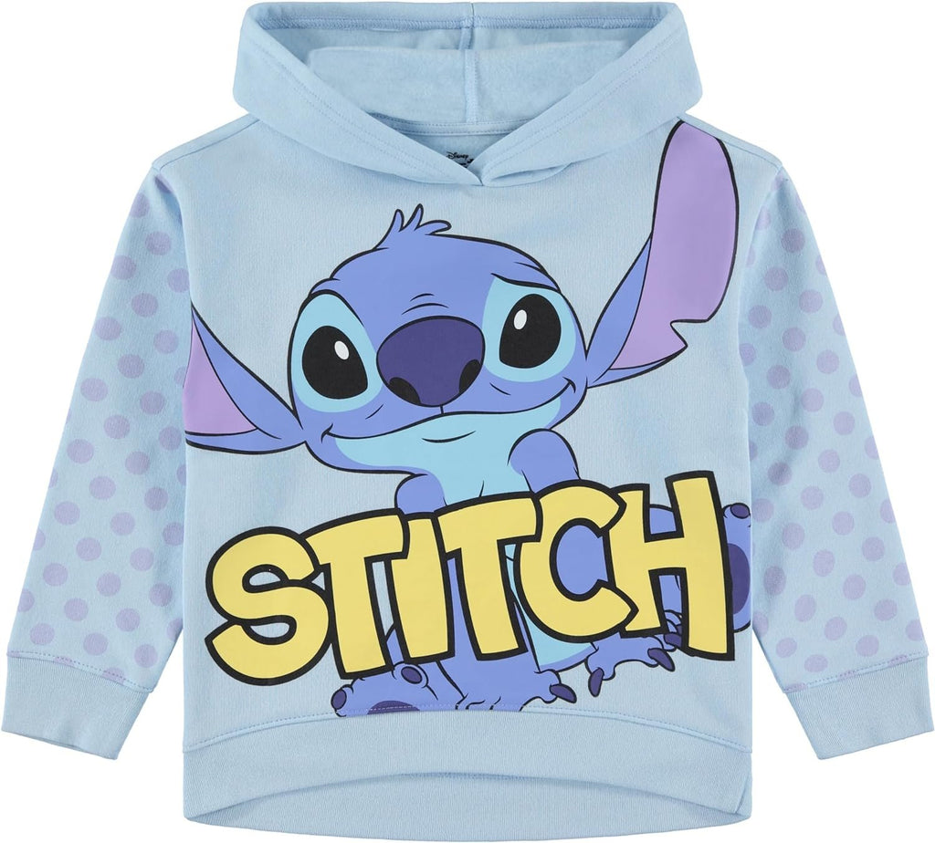 Disney Girls Stitch & Angel Fleece Sweatshirt & Jogger Set - Girls 2t-16