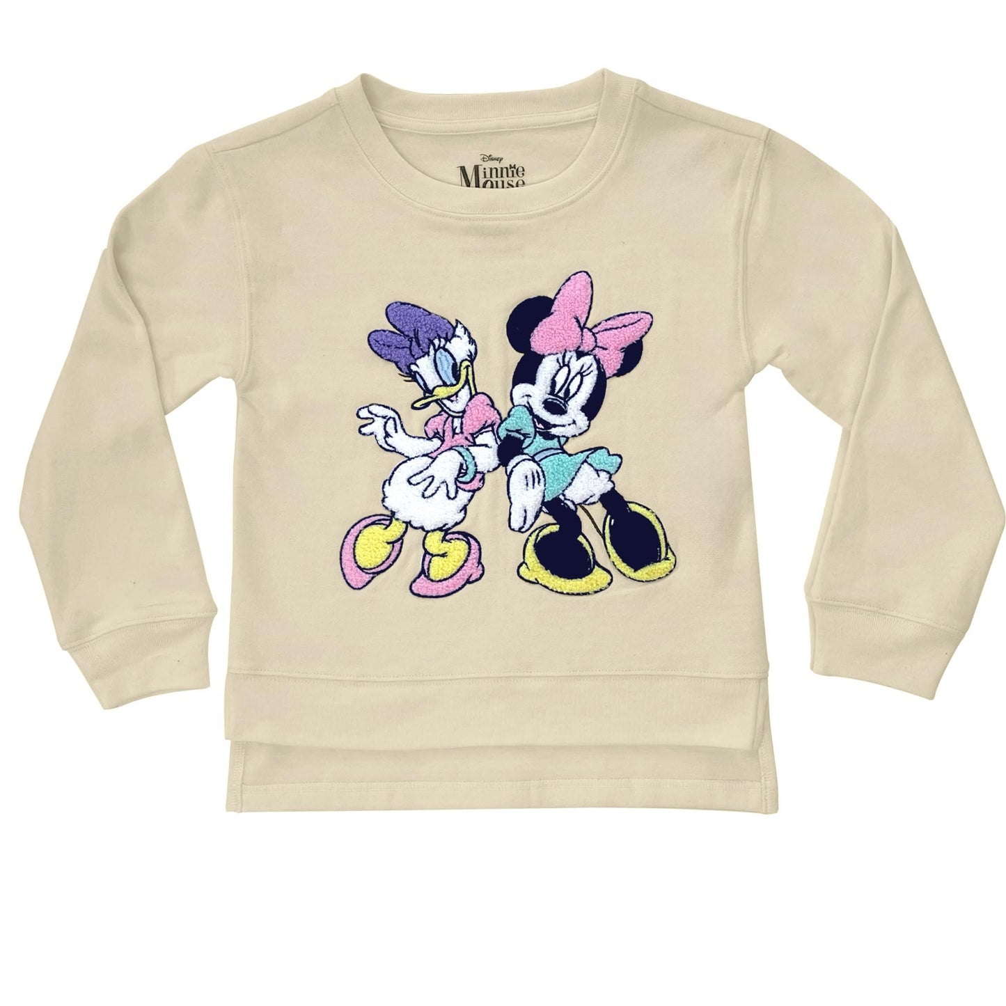 Disney Girls Minnie Mouse Clothing Set - Minnie Mouse and Daisy Duck Sweatshirt and Jogger - 2-Piece Outfit Set - Sizes 4-10