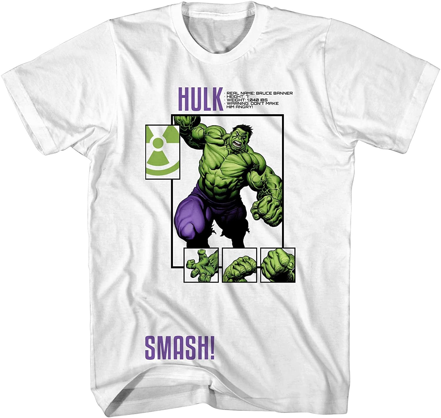 Marvel Boys Avengers The Incredible Hulk Short Sleeve T-Shirt