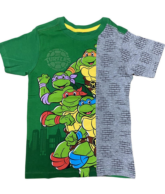Teenage Mutant Ninja Turtles Boys Short Sleeve T-Shirt - Little and Big Boys 4-20 Sand