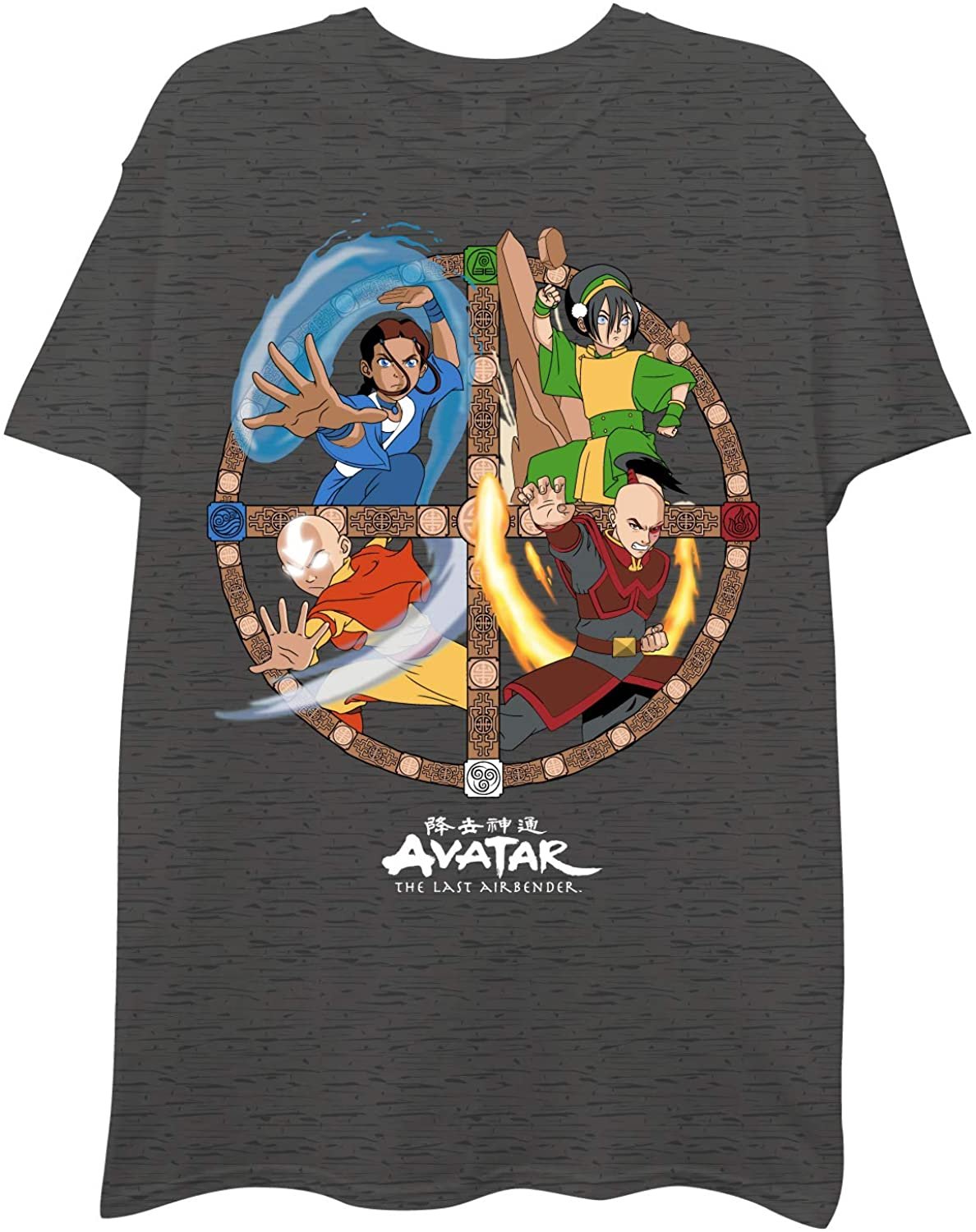 NICKELODEON AVATAR THE LAST AIRBENDER mens Graphic Tee