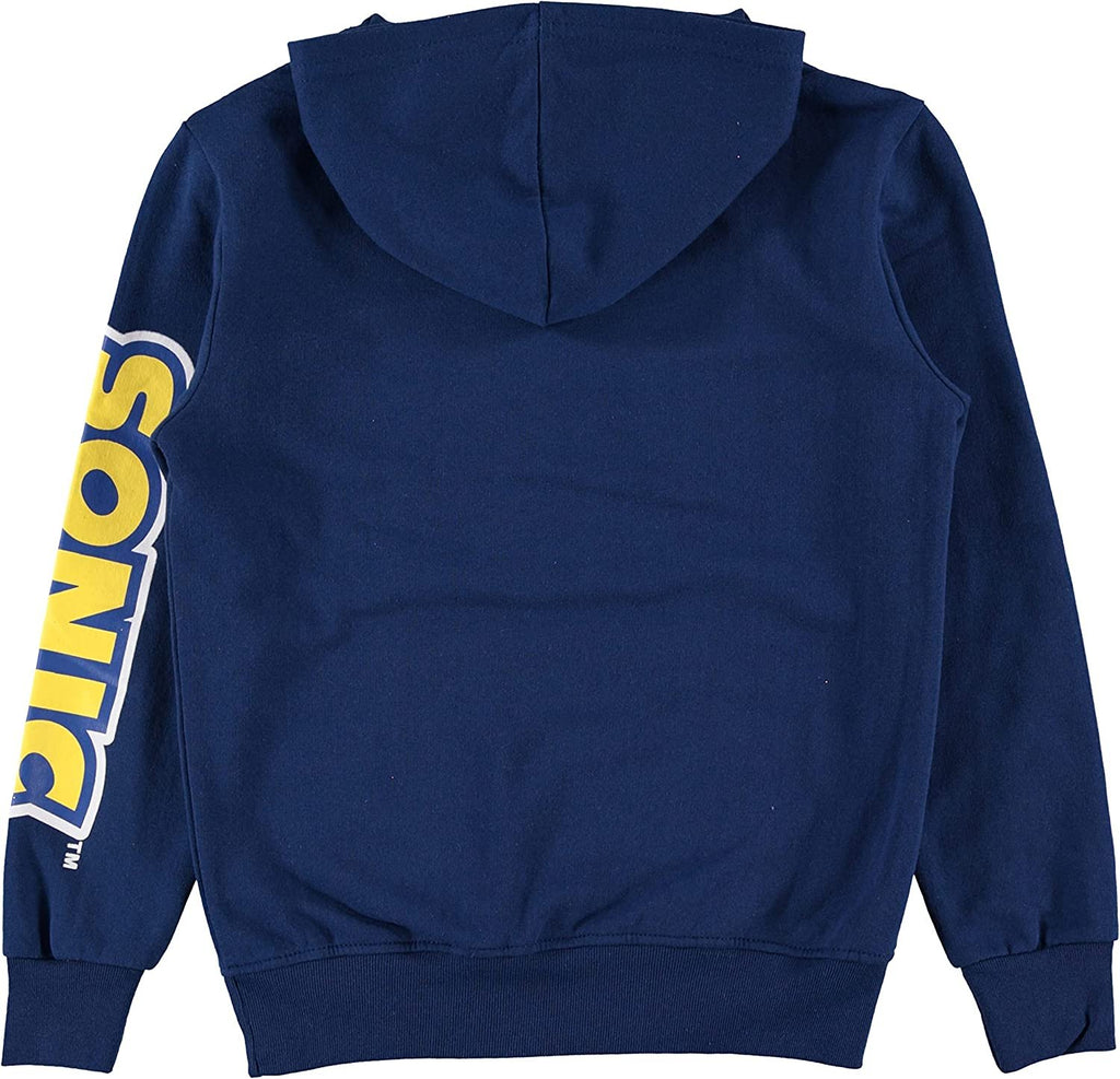 Freeze Boys' Sonic & Tails Hoodie - Navy, Sizes 4-20, Sonic the Hedgehog Pullover