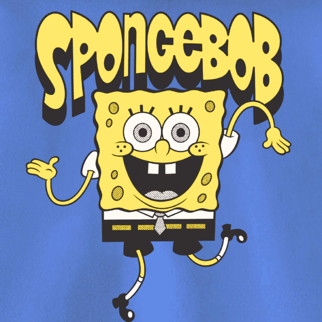 SpongeBob SquarePants Boys Pullover Hoodie - Little and Big Boys Sizes 4-20 Blue