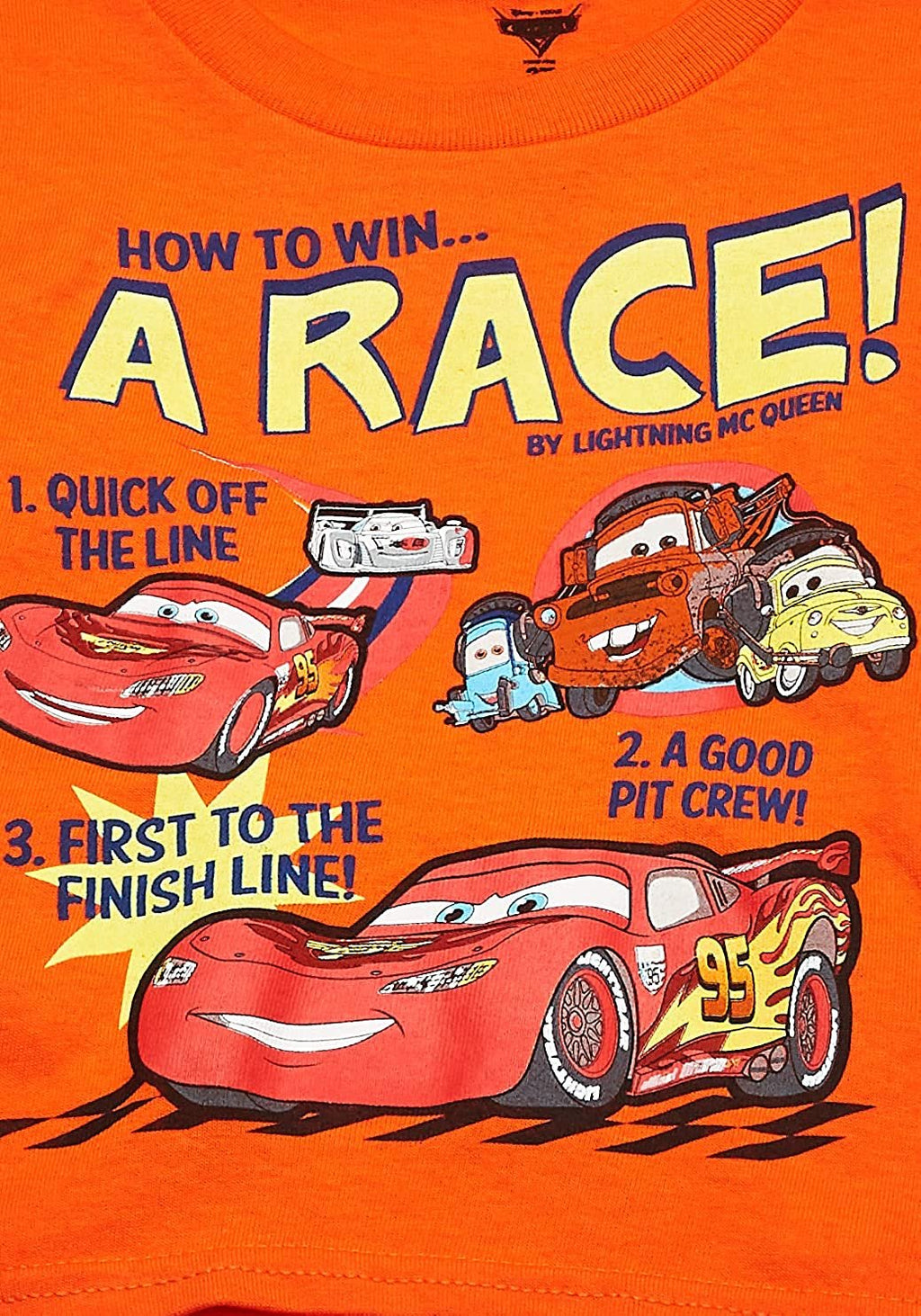 Disney Cars Boys' How To Win A Race T-Shirt