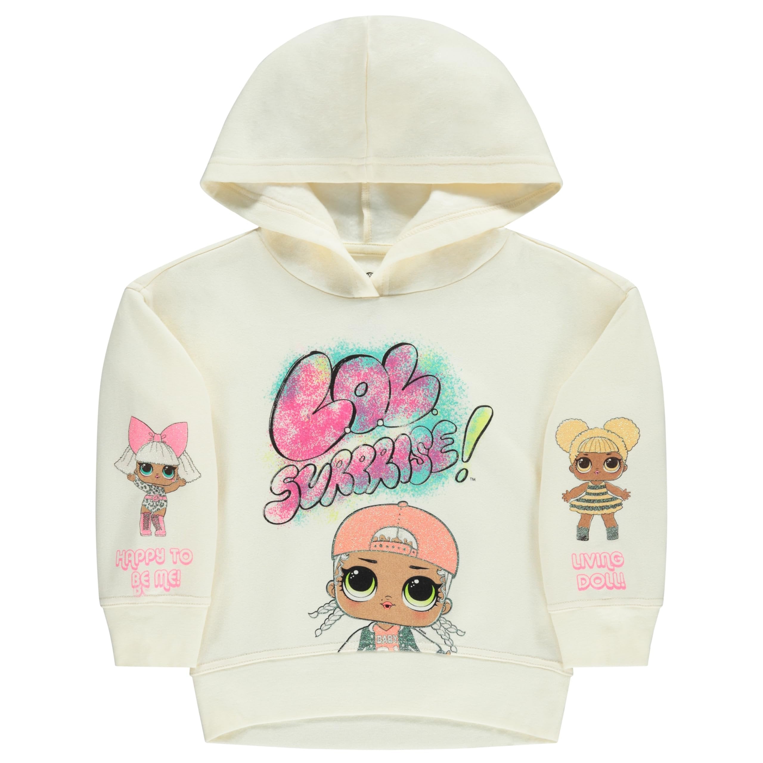 L.O.L. Surprise! Girls Pullover Hoodie and Jogger Clothing Set - Sizes 4-16