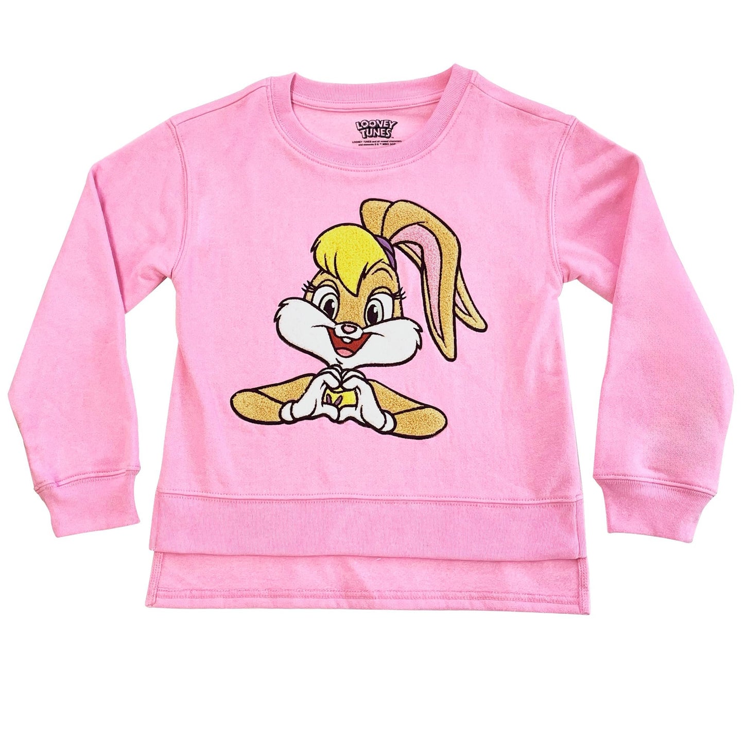 Looney Tunes Girls Lola Bunny Clothing Set - Lola Bunny Sweatshirt and Jogger - 2-Piece Outfit Set - Sizes 4-10