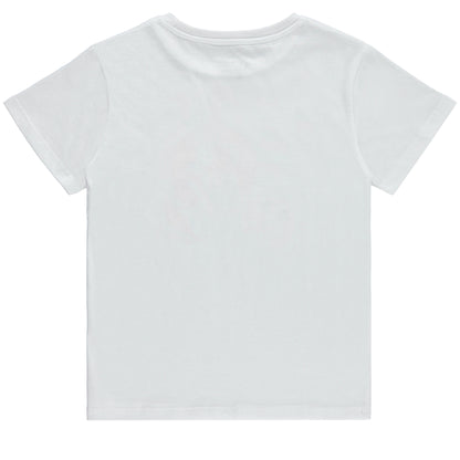Disney Mickey Mouse Christmas Girls Short Sleeve T-Shirt- Minnie Mouse Christmas Holiday Cheers- Sizes 4-16