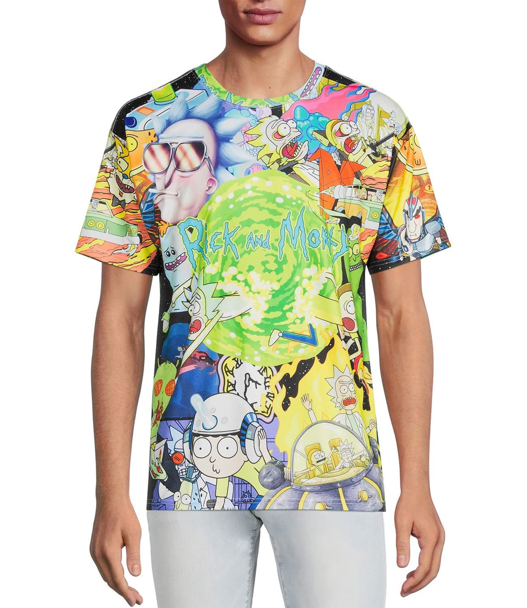 FREEZE Rick & Morty Mens Short Sleeve T-Shirt